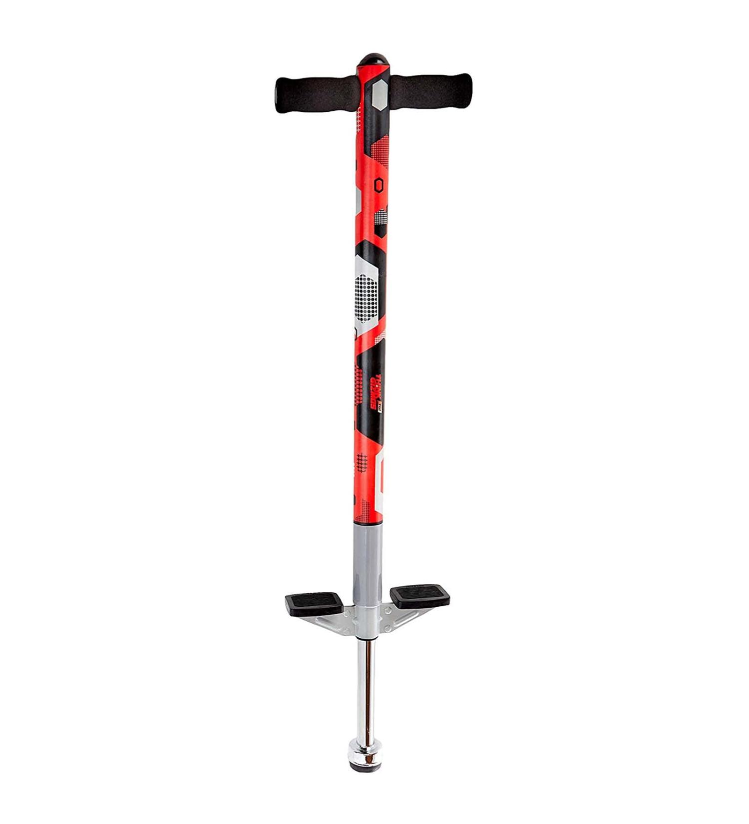 Think Gizmos Kids Pogo Stick for Ages 5 and Up, 40-80 lbs - Foam Covered Beginners Pogo Stick (Red Black) - Buy Online on GoSupps.com