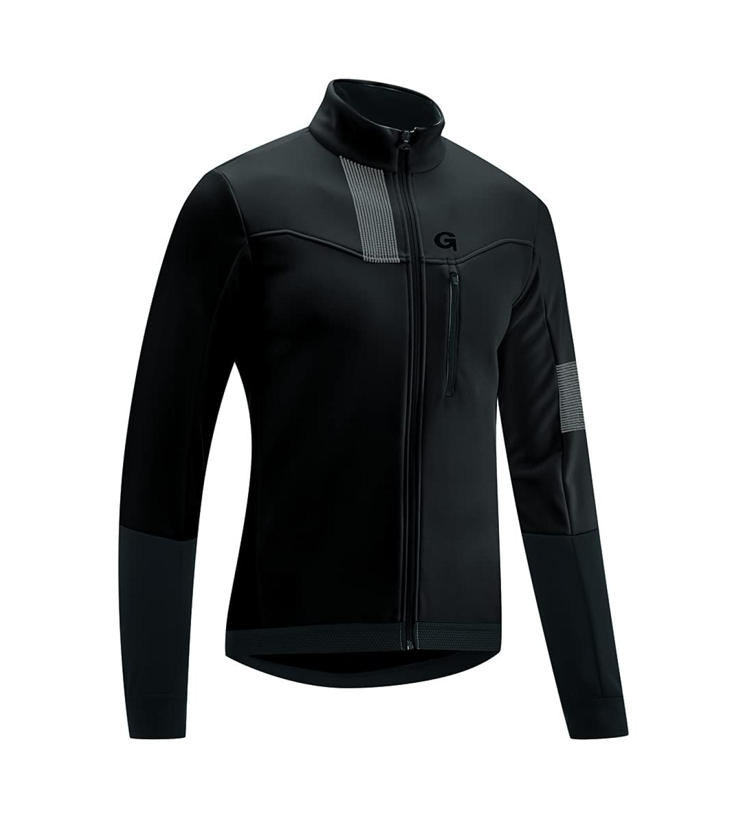 Gonso Men's Softshell Jacket Valaff 4XL Plus Sizes Black