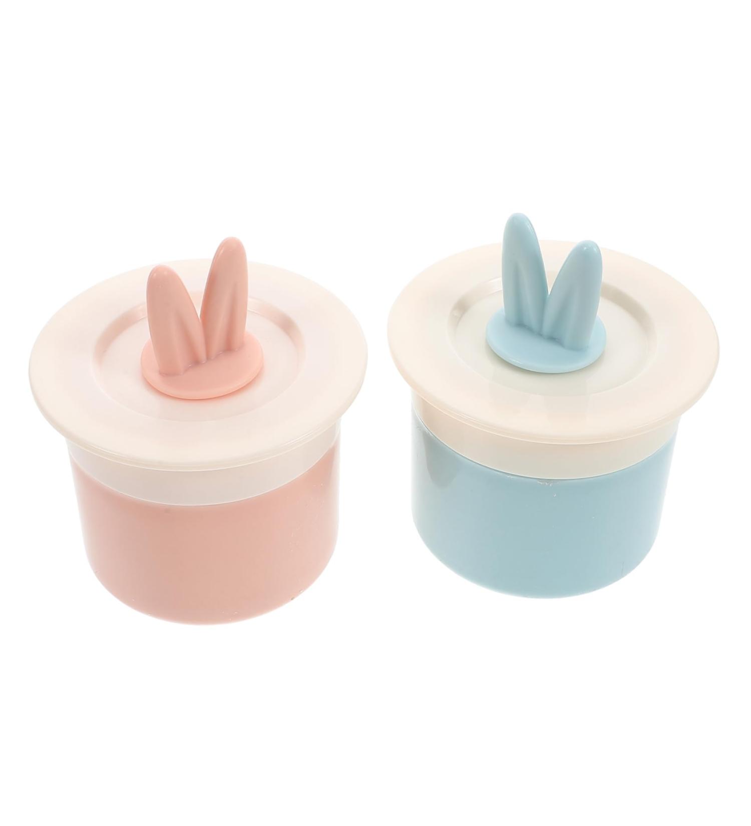  DECORNIJIA 2 Pieces Facial Cleanser for Rabbit Ears Shampoo Foamer Bubbles Face Wash Foamer Maker Shampoo Frother Facial Wash Foam Maker Foam Maker for Face Wash Plastic - Buy Online on GoSupps.com
