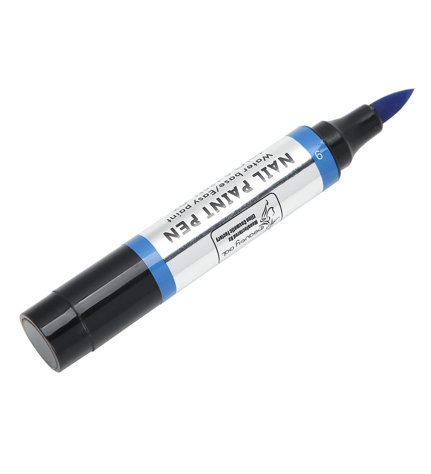 Nail Polish Pen Light Weight Bright DIY Nail Polish Pen Eco friendly for Manicure for Beautician(09) - Buy Online on GoSupps.com