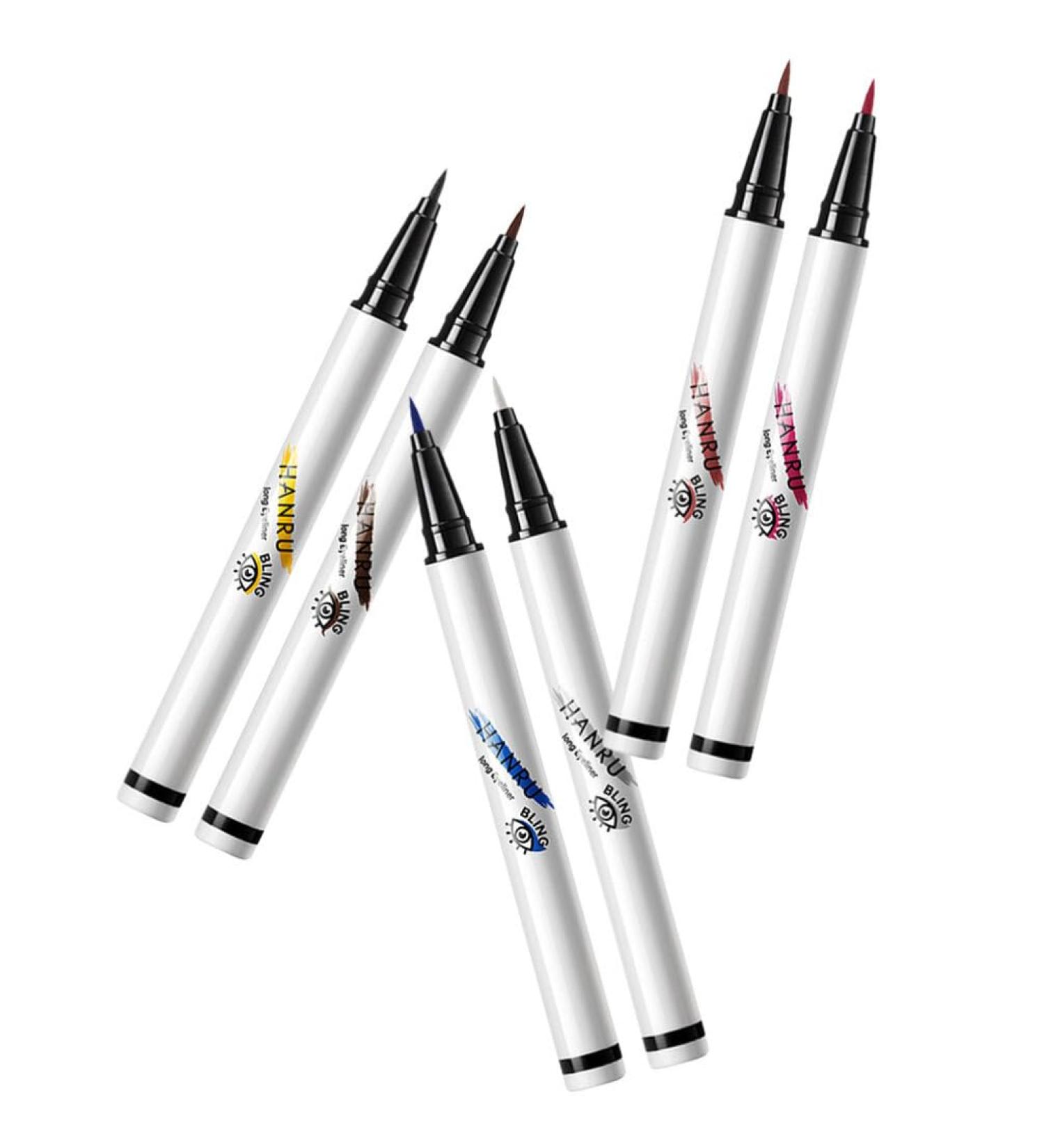 6pcs Liquid Eyeliner Pencil Eyeliner Stencils Eye Liner Pencils Eye Liners Set Abs Miss - Buy Online on GoSupps.com
