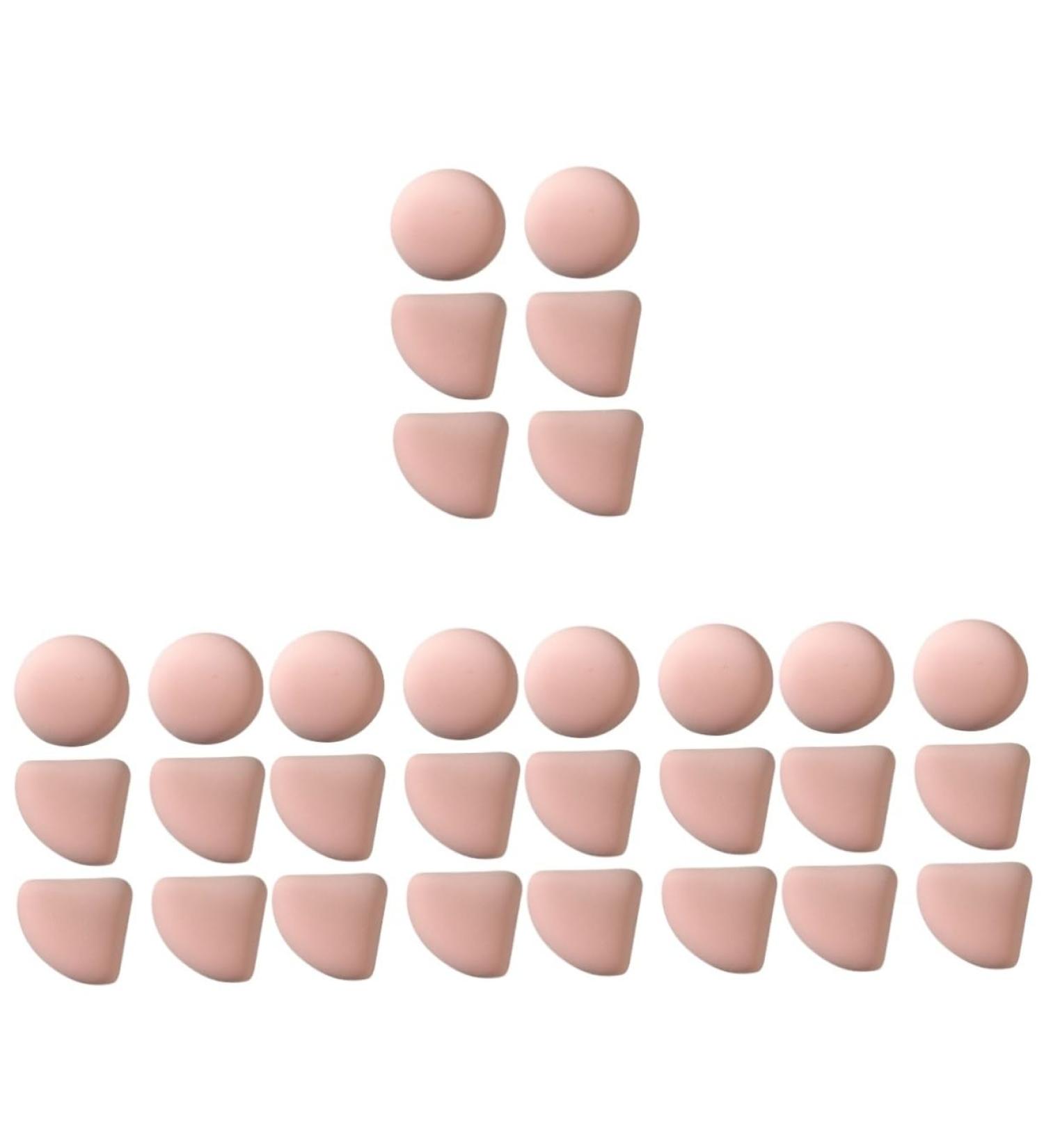 FRCOLOR 30 Pcs Puff Makeup Sponges - Blush Powder & Liquid Applicators - Triangle Face Makeup Foundation - Portable Travel Sponges - Buy Online on GoSupps.com