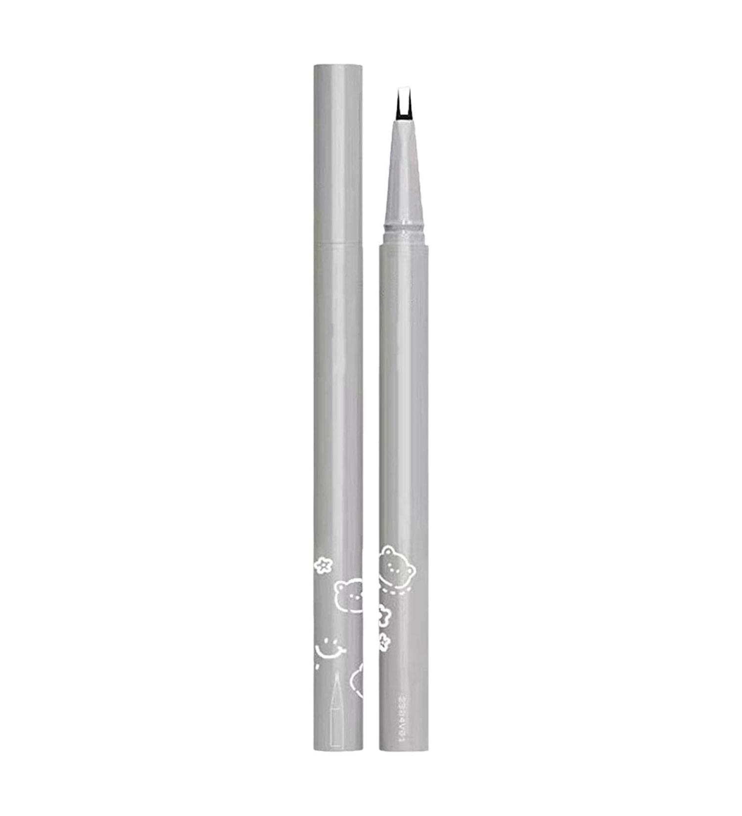 2 Double Tip Lower Eyelash Pencil Waterproof Anti-Smudge Lashes Pencil Waterproof Liquid Eyeliner Slim Eye Liner Long Lasting 24 Hour Waterproof Eyeliner for Beginner Makeup Artist 2 Pcs - Buy Online on GoSupps.com
