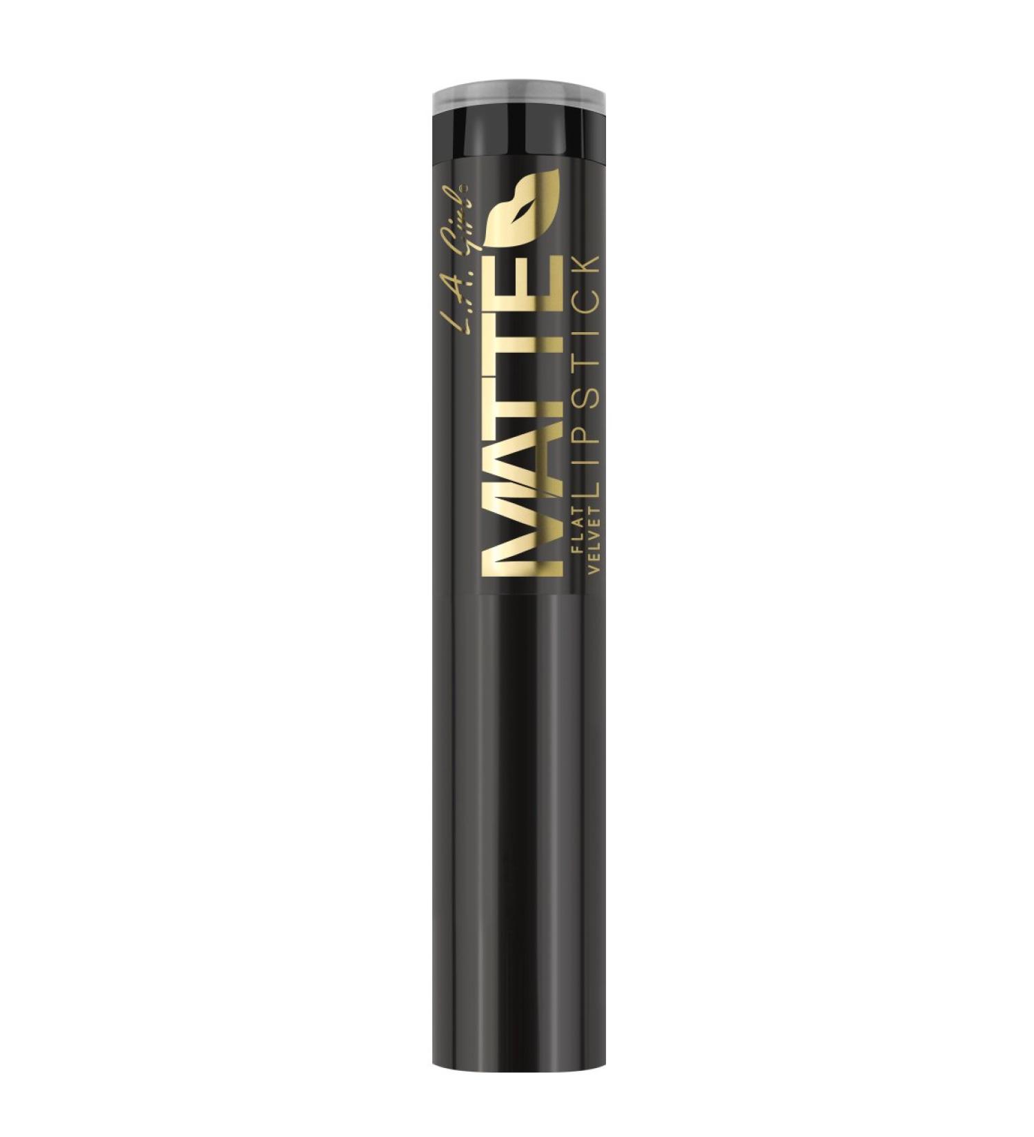 LA Girl lipstick matte Velvet Lipstick Raven 25 g