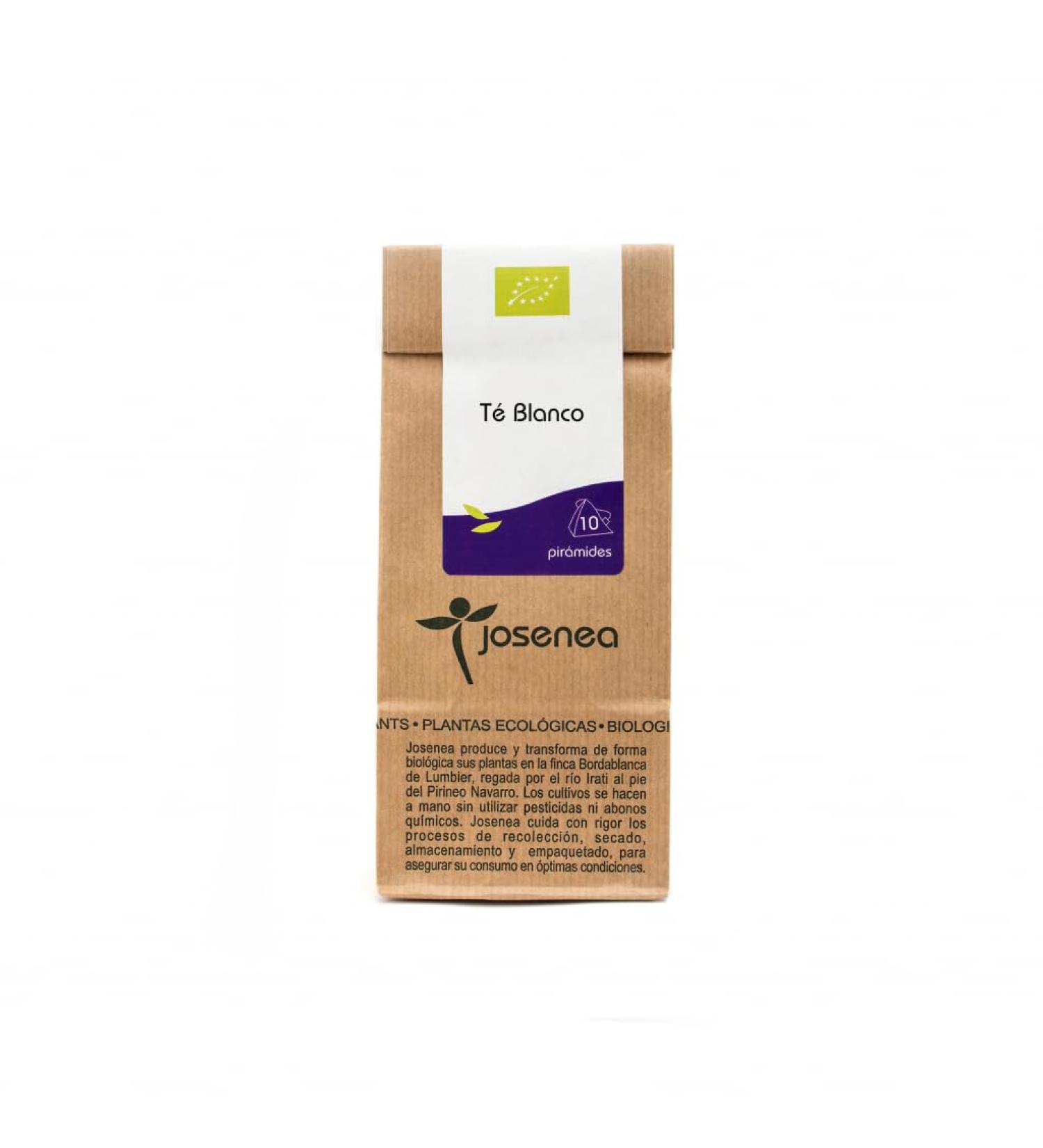 JOSENEA Josenea White Tea bag 10 sachets. 1 unit 100 g