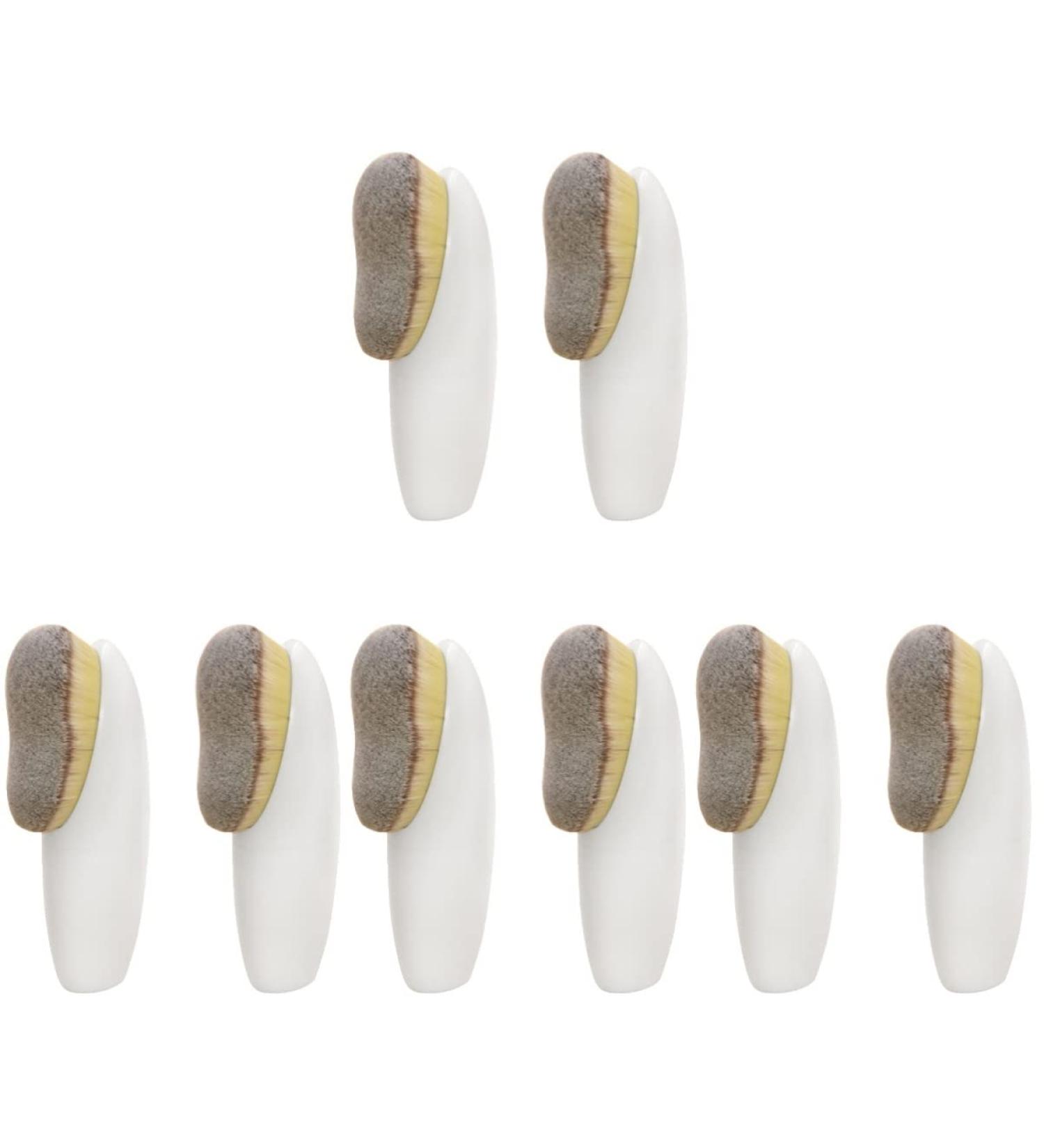 Cleaning Brush 8 Pcs Foundation Makeup Foundation Makeup Brush Makeup Brush Cosmetic Supplies Brush Powder Brush (Color : Assorted Colorx4pcs Size : 8x5cmx4pcs) 8x5cmx4pcs Assorted - Buy Online on GoSupps.com