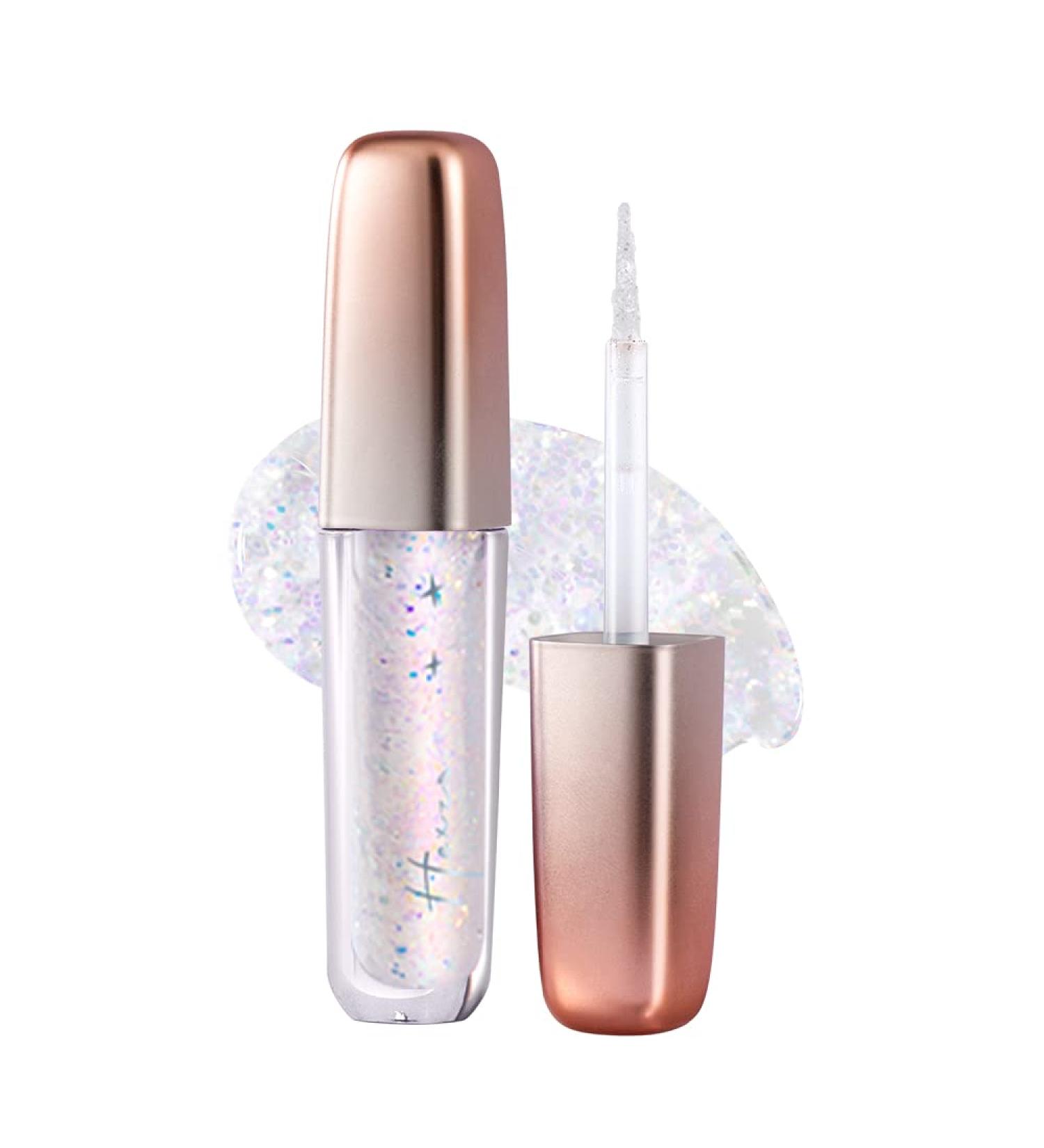 HEXZE Liquid Glitter Eyeshadow - Waterproof Metallic Shimmer with Long-Lasting Sparkle | 2g L01 - Buy Online on GoSupps.com
