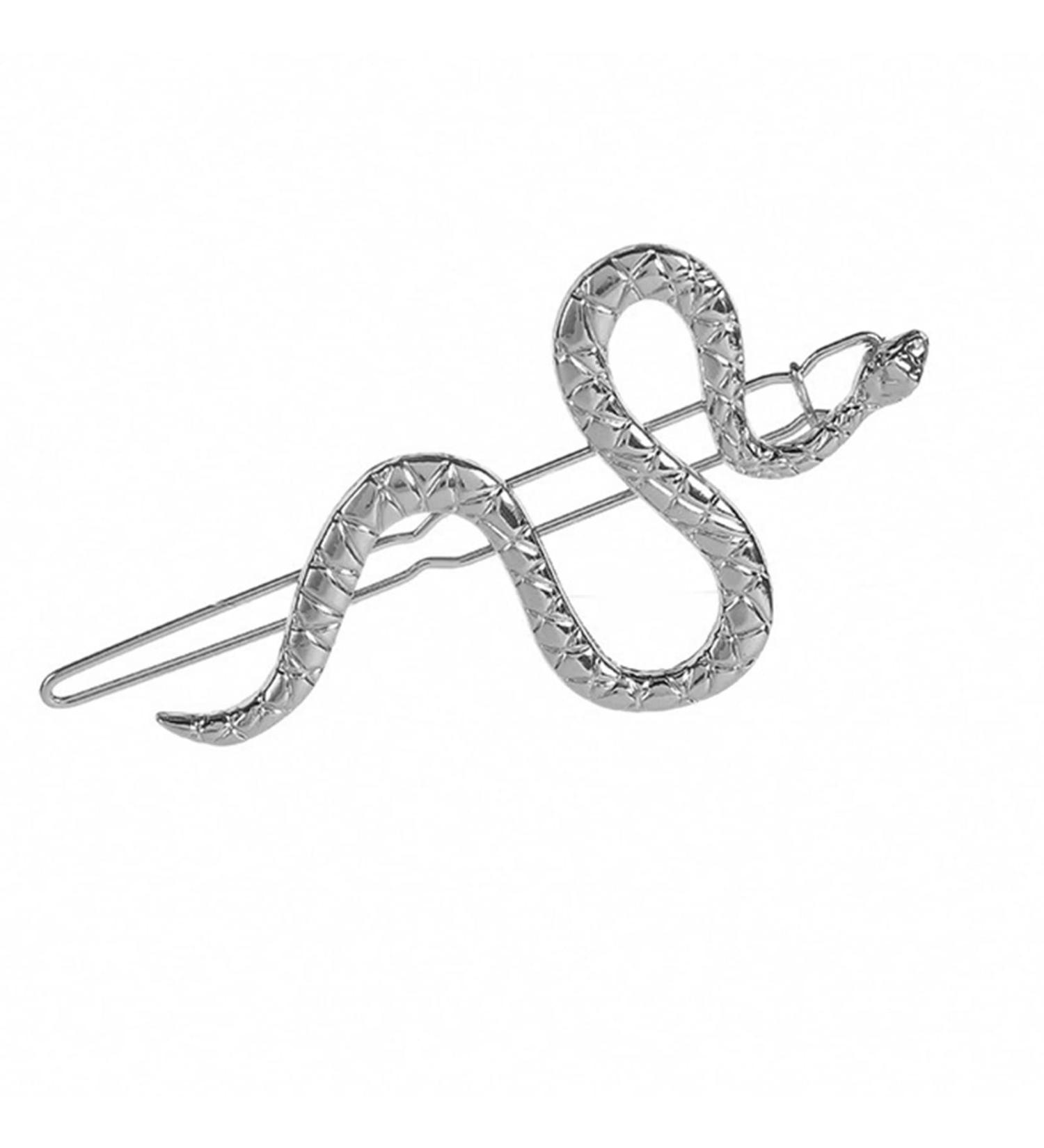 hgnxa Snake Hair Clips For Women Hair Accessories Silver den for - Buy Online on GoSupps.com