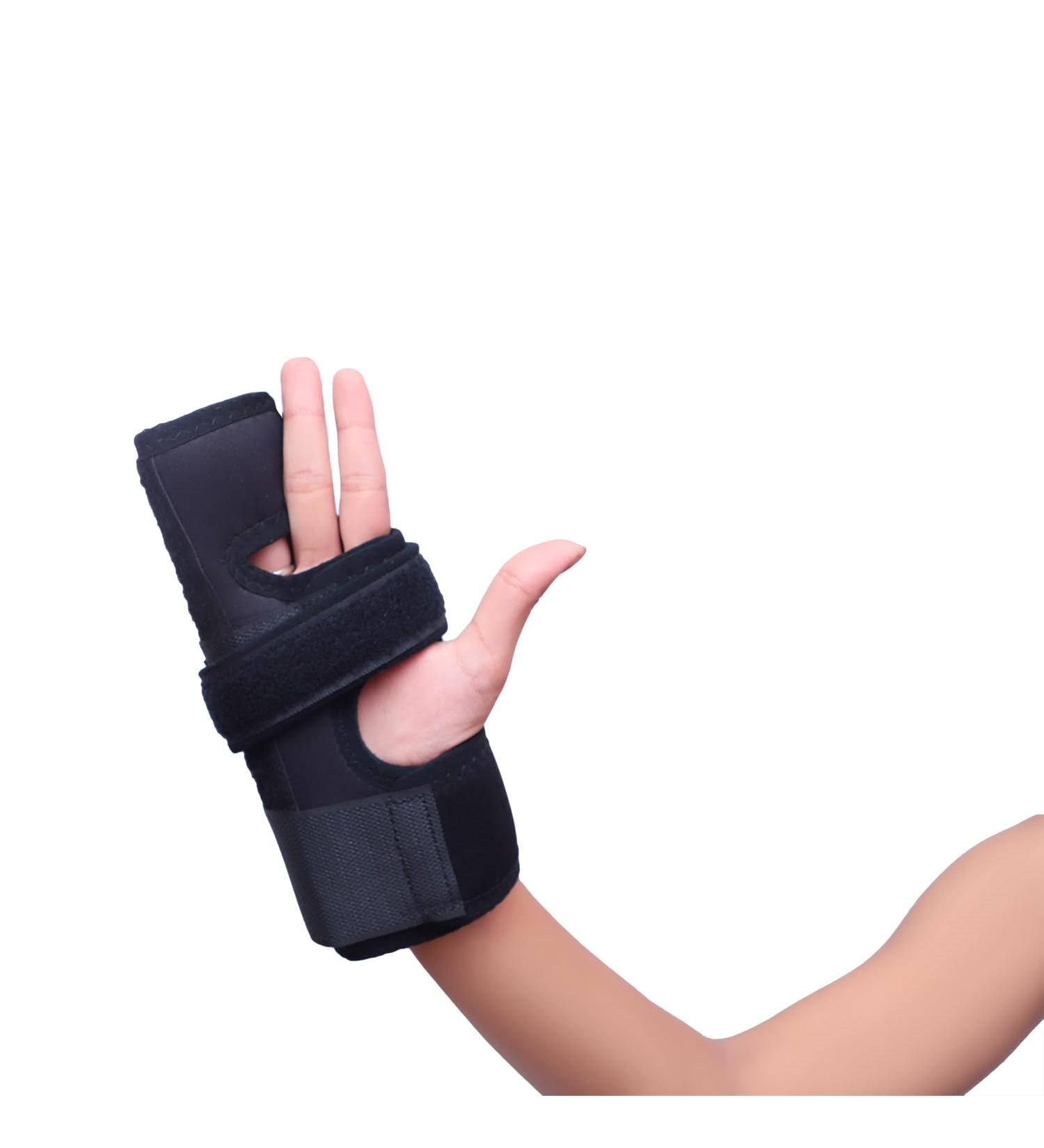 Buy Boxer Splint Wrist Brace - Metacarpal Finger Support for Left or Right Hand Injuries (Large) - International Shipping Available - Buy Online on GoSupps.com