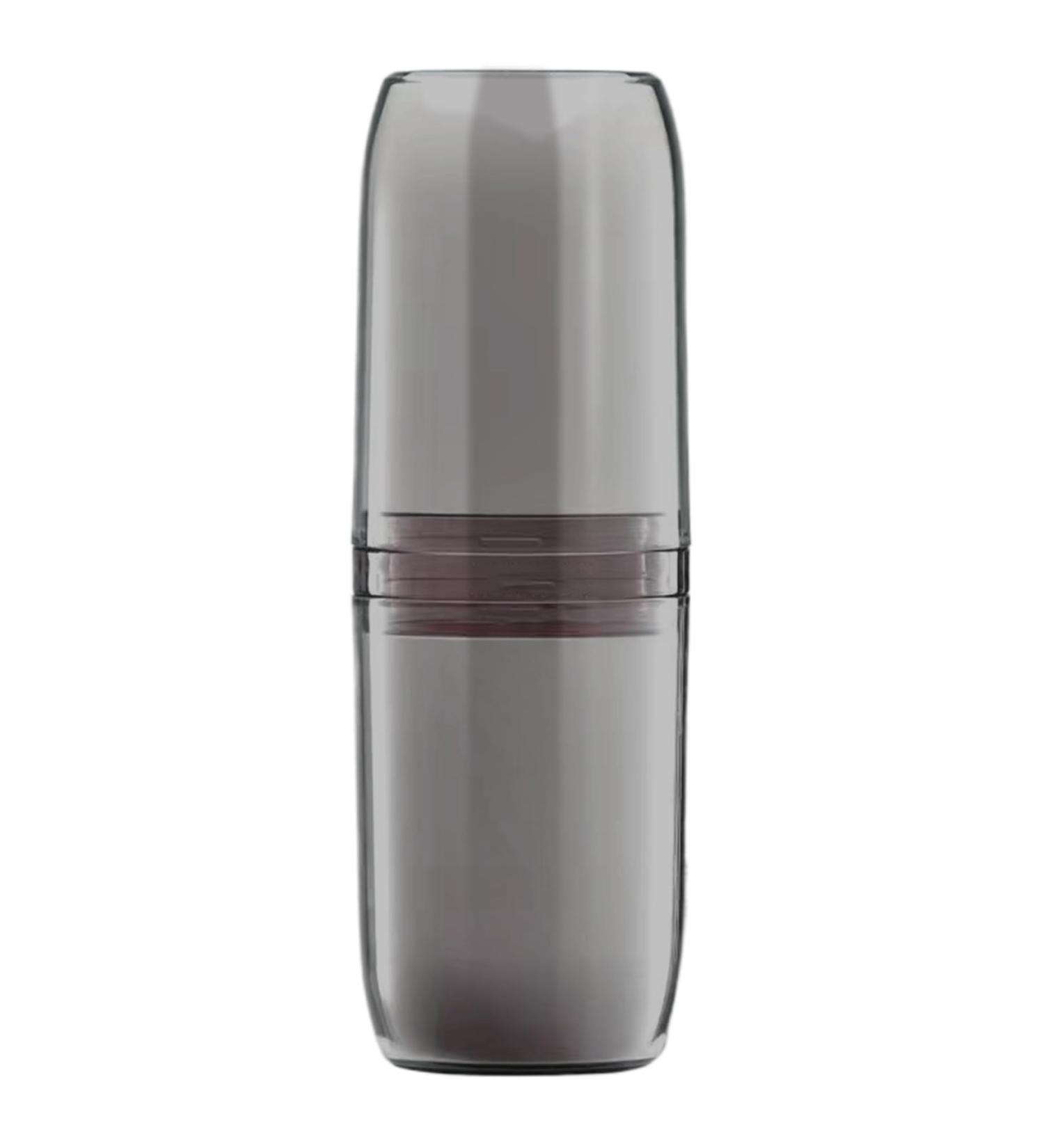 Portable Toothbrush Holder Case - Disassemble into 4 Cups for Travel Camping & Business Trips - Essential Travel Accessories 3x8.7 Inch - Buy Online on GoSupps.com
