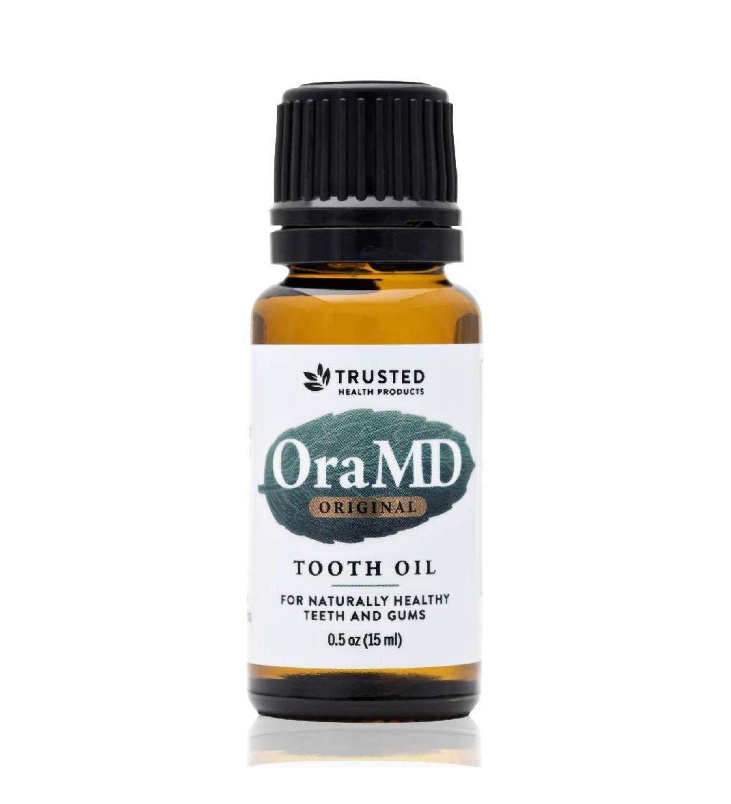 OraMD Original Tooth Oil (1) - Natural Toothpaste & Mouthwash Alternative - Buy Online on GoSupps.com