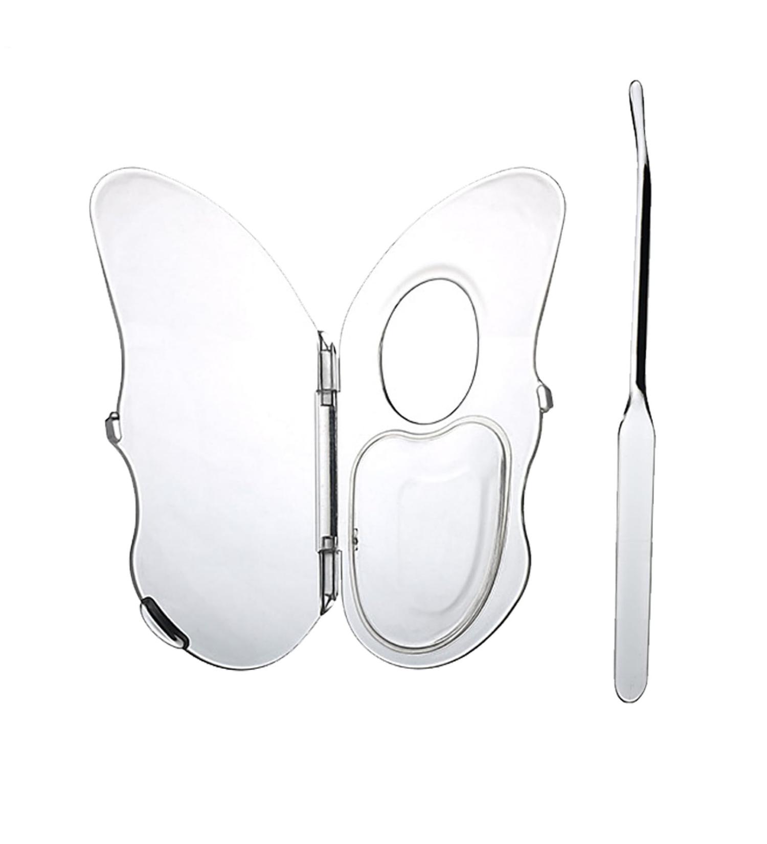 Acrylic Makeup Palette - Foldable Multipurpose Foundation Tray - Light Foundation Mixing Tray with Spatula Pen | Acrylic Makeup Palette Foundation Tray - Buy Online on GoSupps.com