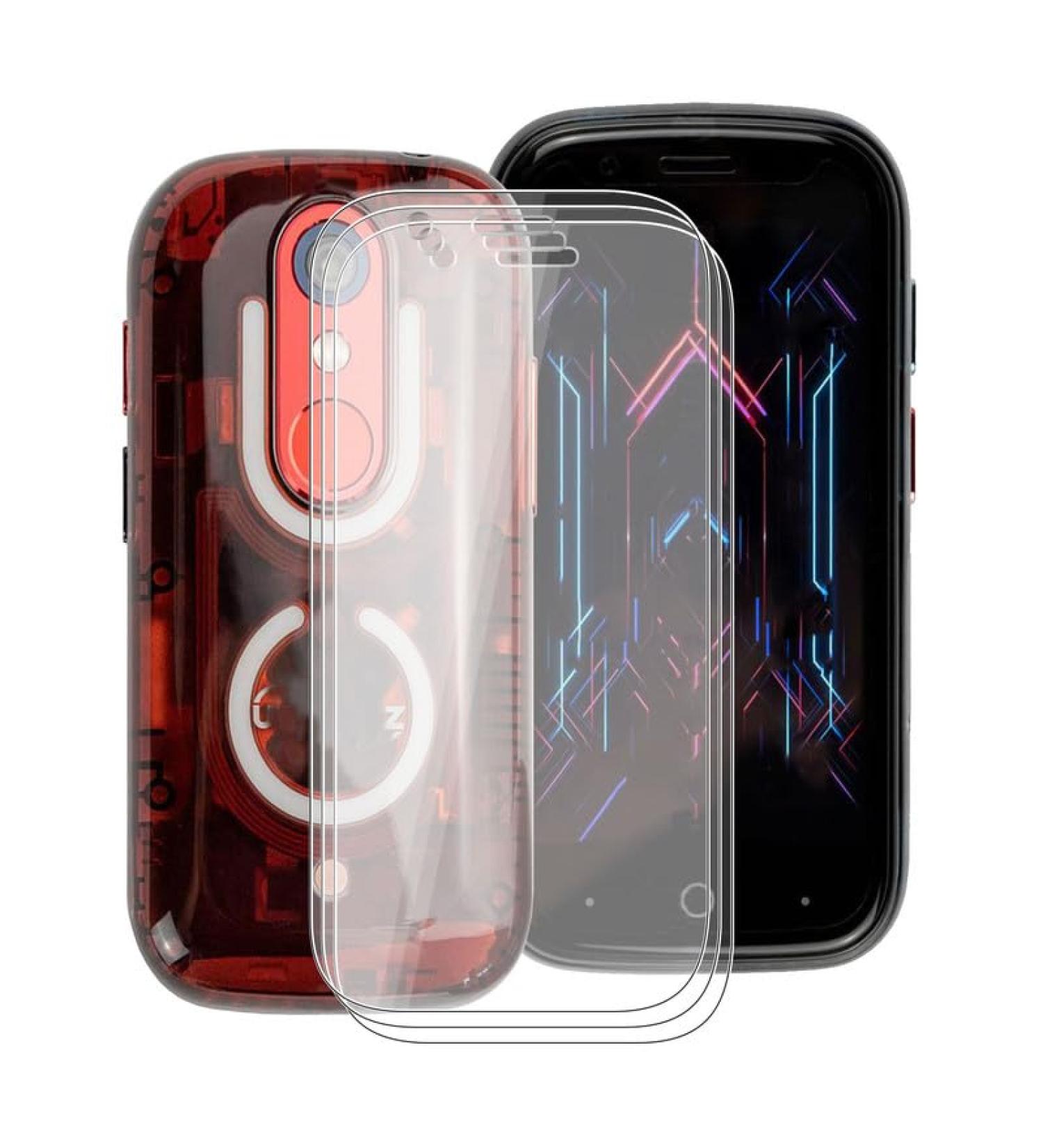 KJYFOANI For Unihertz Jelly Star Screen Protector Tempered Galss 3 Pack High Clear 9H Hardness Bubble Free Easy Install Matte Protective Film for Unihertz Jelly Star 3.00 Inch. - Buy Online on GoSupps.com