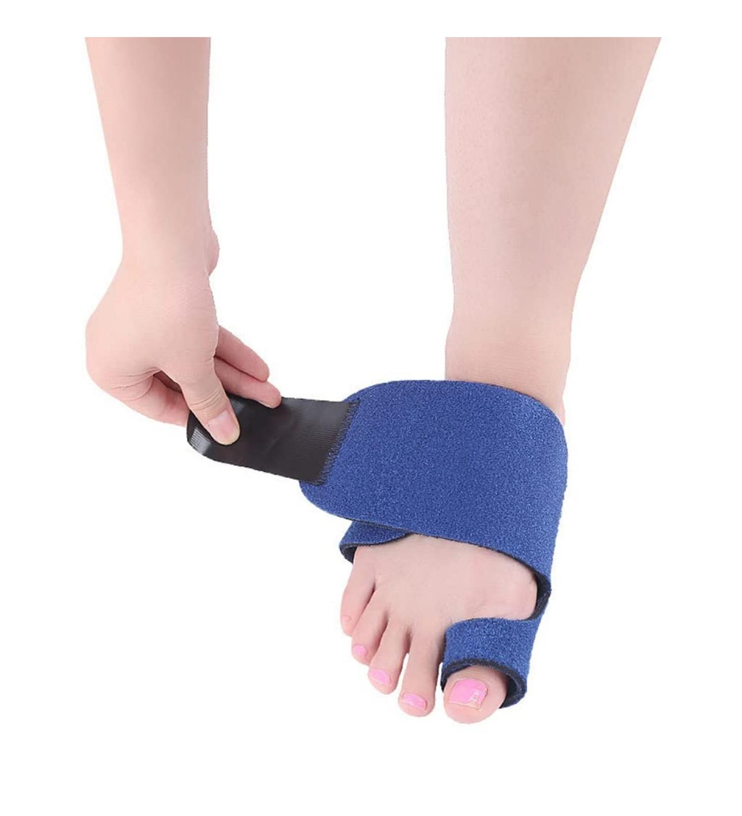 Three-Valgus Correction Splints | Eversion Separator & Hallux Protector for Pain Relief - Day & Night Use | Non-Slip Toe & Foot Bone Correction - Buy Online on GoSupps.com