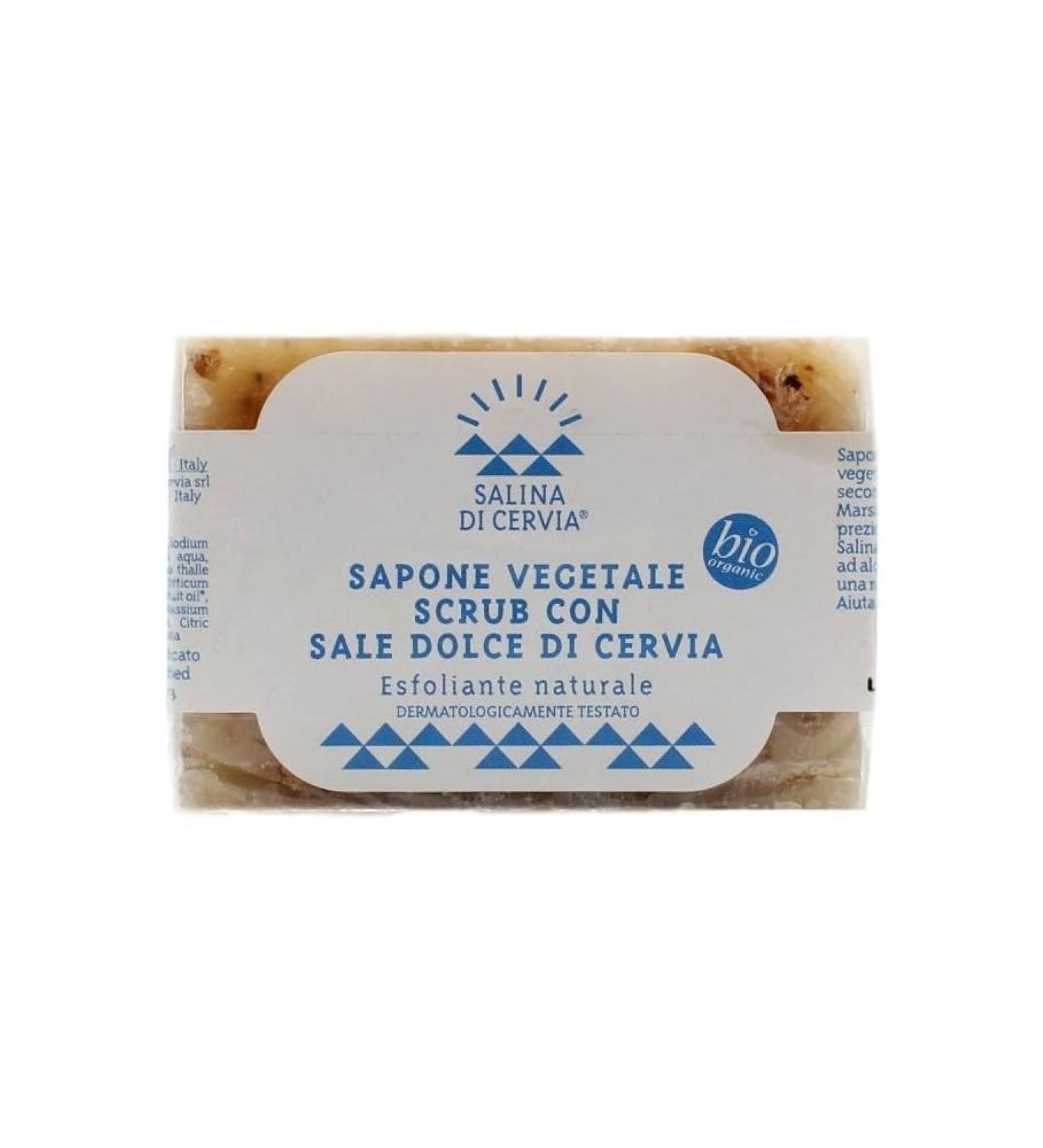 Salina di Ceria SRUB VEGETAL SAPON WITH SALES DOLCE DE CERVIA 100 GR