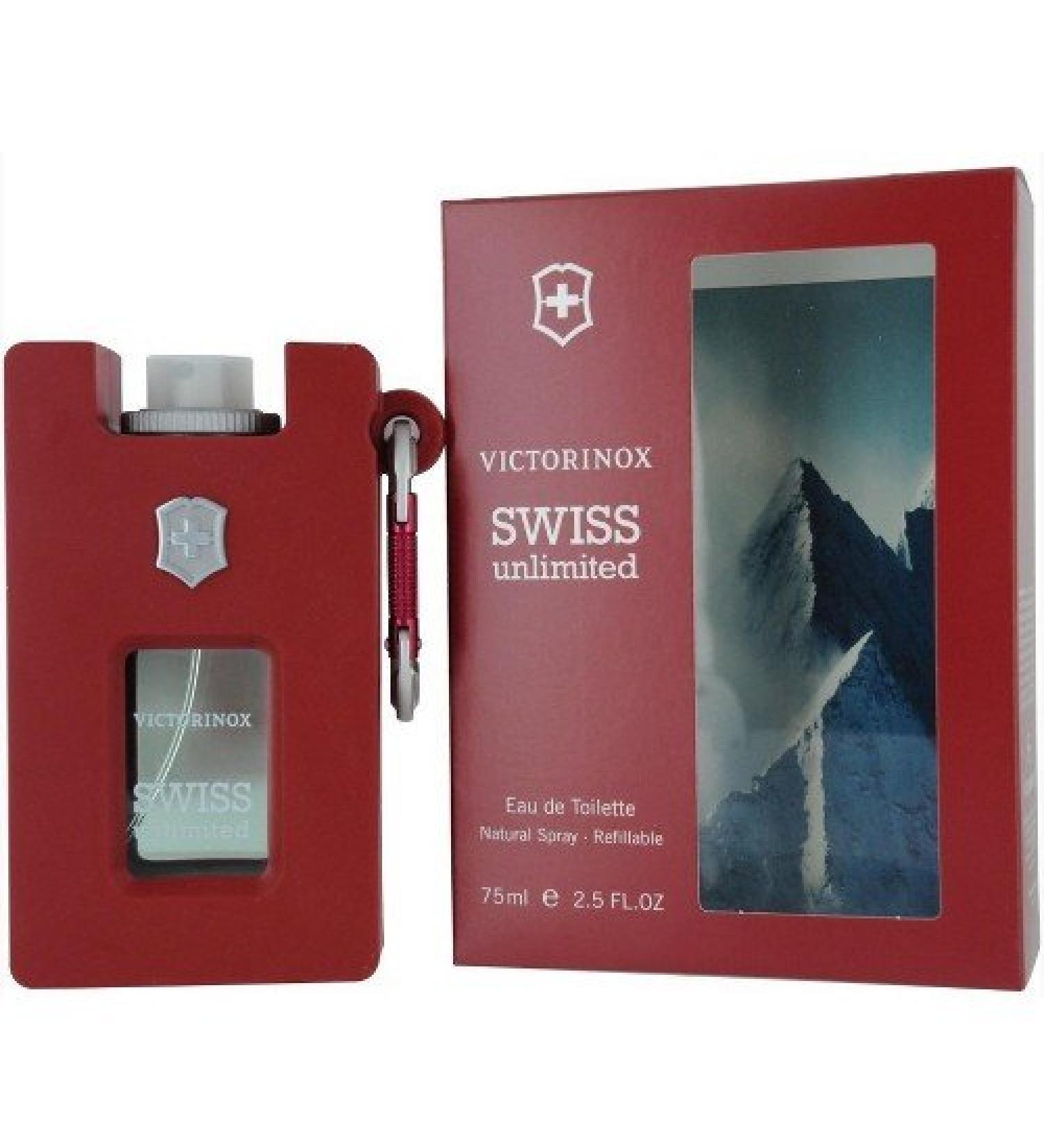 Swiss Unlimited By Victorinox For Men's Eau De Toilette 2.5 fl oz 75 ml - Buy Online on GoSupps.com