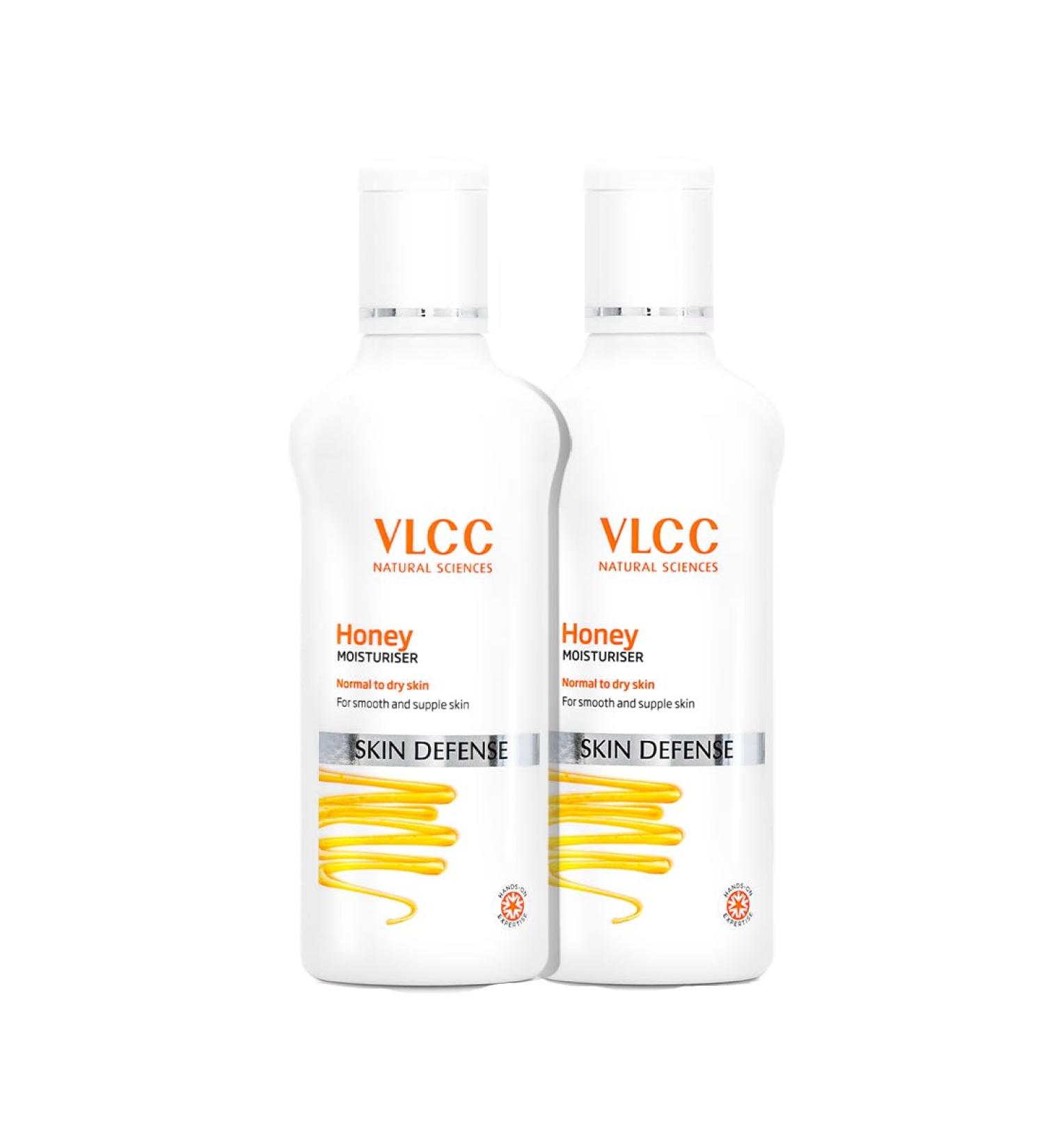 VLCC Natural Sciences Skin Defense Honey Moisturiser 100ml - Pack of 2 | Hydrating & Nourishing | International Shipping Available - Buy Online on GoSupps.com