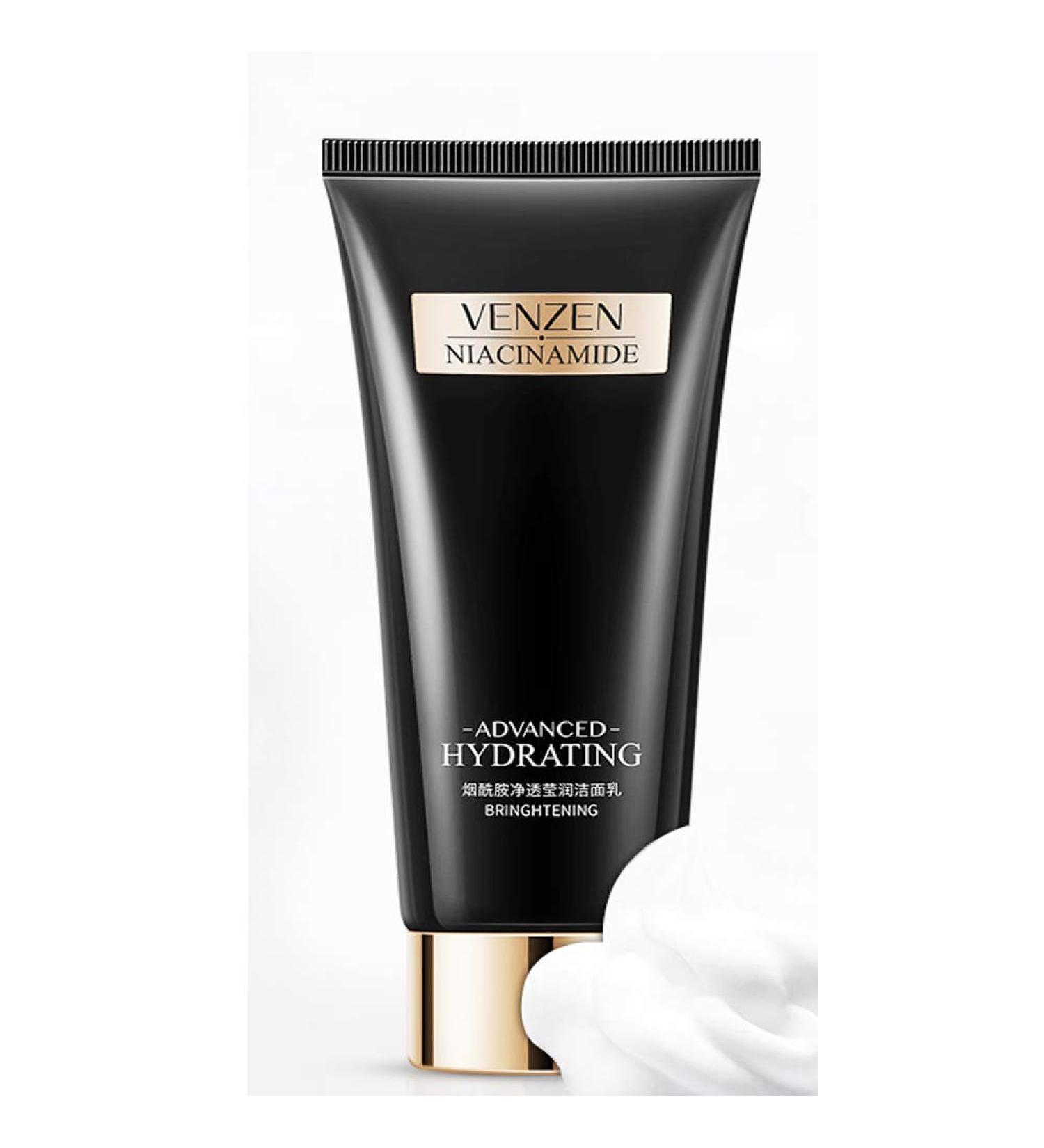 VENZEN Advanced Hydrating Cleanser with Niacinamide - Natural Moisturizing Effect - 100g | Shop Internationally - Buy Online on GoSupps.com