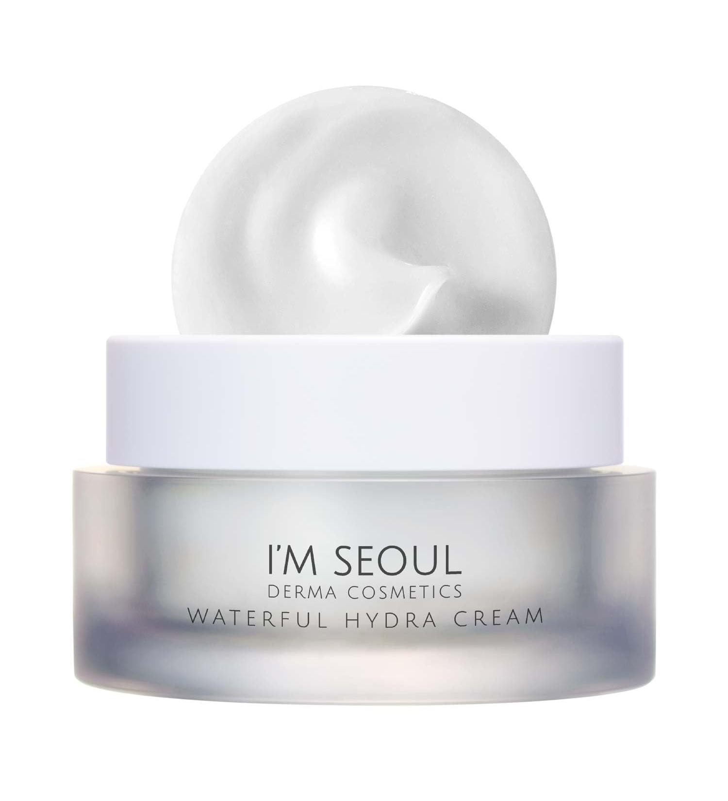I'M SEOUL Moisturizer Face Cream Waterful Hydra Deep Moisture with Niacinamide, Adenosine and Soothing Allantoin Derma Korean Skincare 1.76 oz - Buy Online on GoSupps.com
