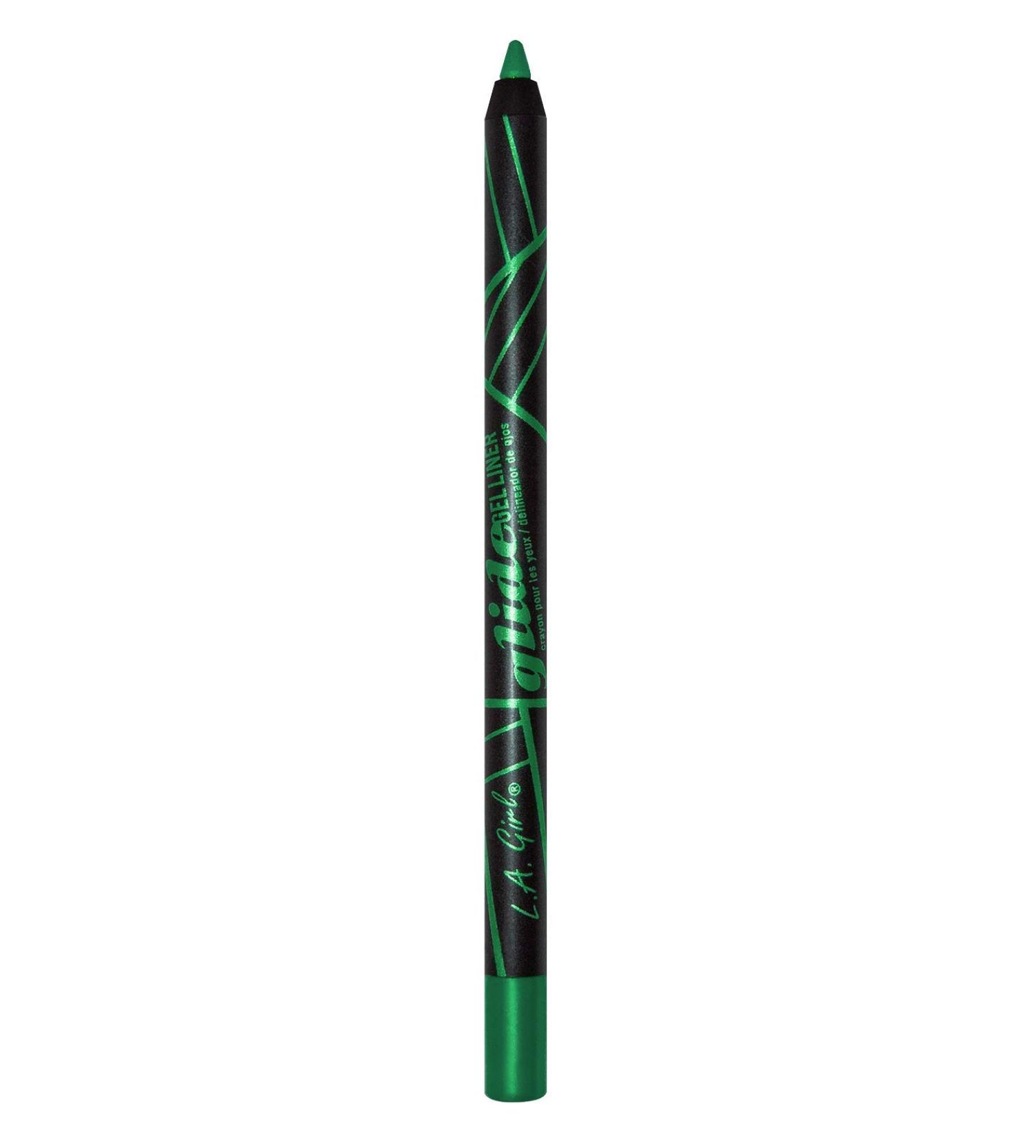 L.A. Girl Glide Gel Eyeliner Pencils Limelight 0.04oz (Pack of 3) - Long Lasting Formula for Defined Eyes - Buy Online on GoSupps.com