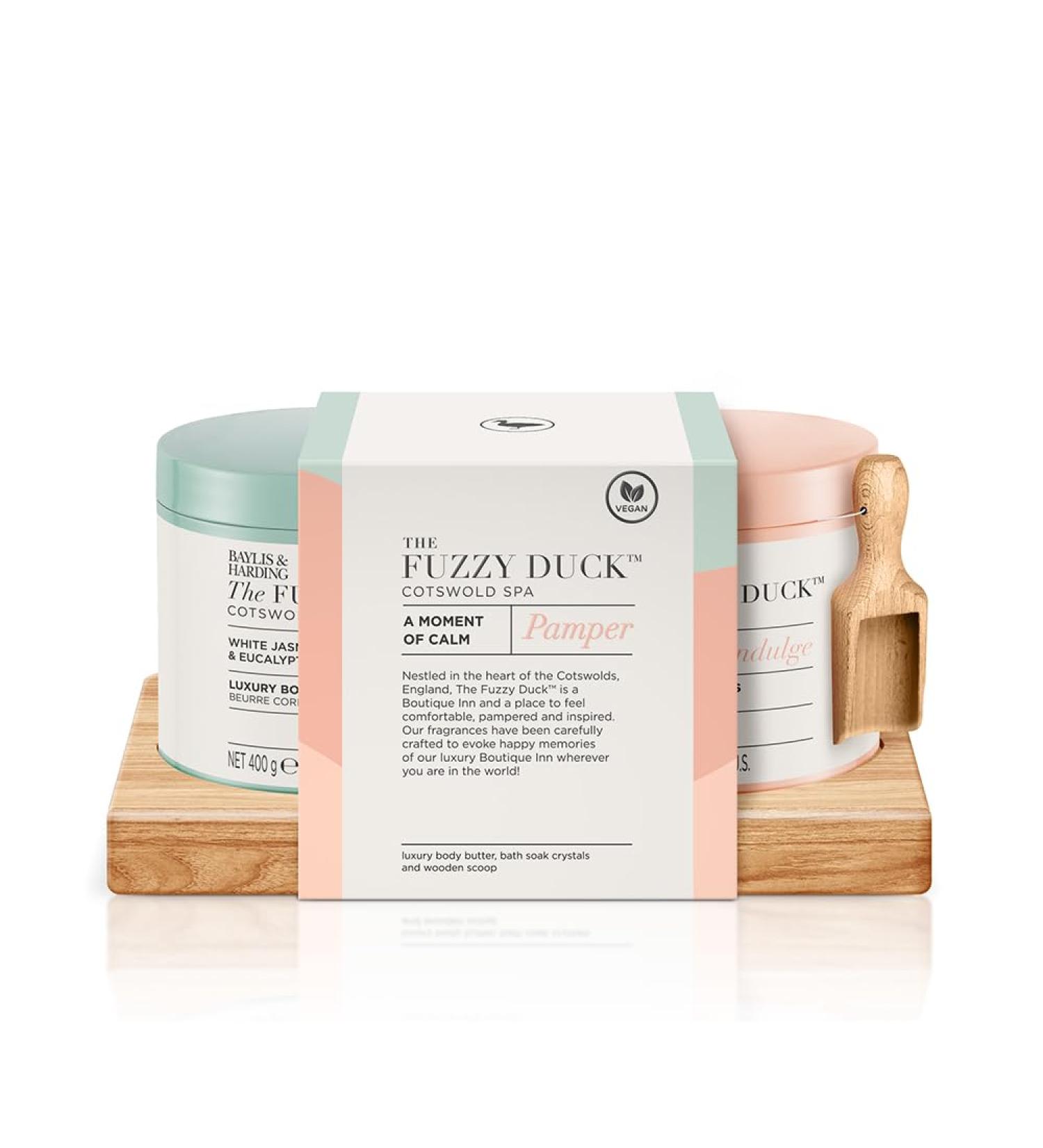 Baylis & Harding Fuzzy Duck Cotswold Spa Calm Gift Set - Vegan Friendly - Buy Online on GoSupps.com