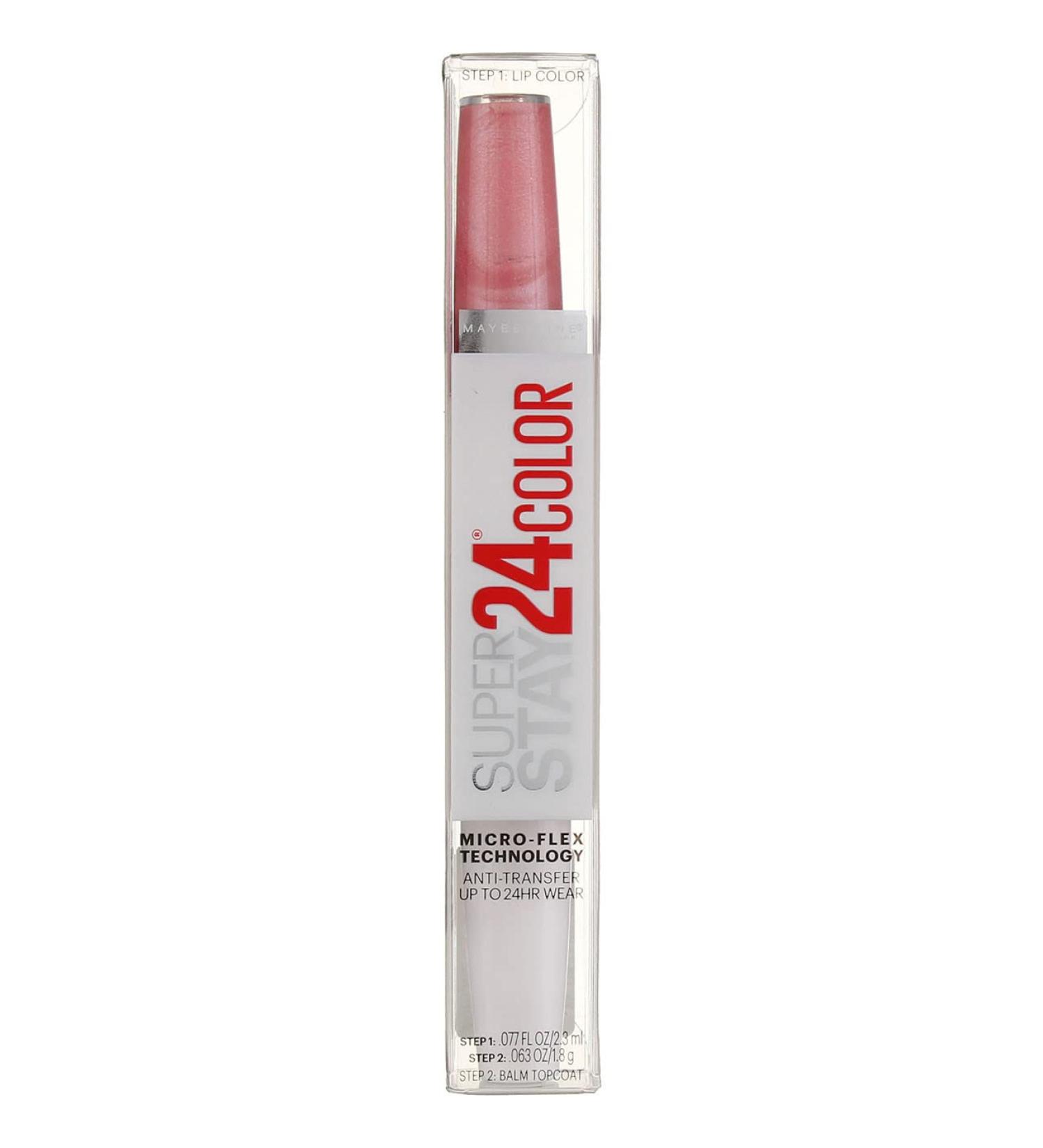 Maybelline SuperStay 24 2-Step Lip Color - So Pearly Pink 110 | Long-Lasting Vibrant Lip Makeup - Buy Online Internationally - Buy Online on GoSupps.com