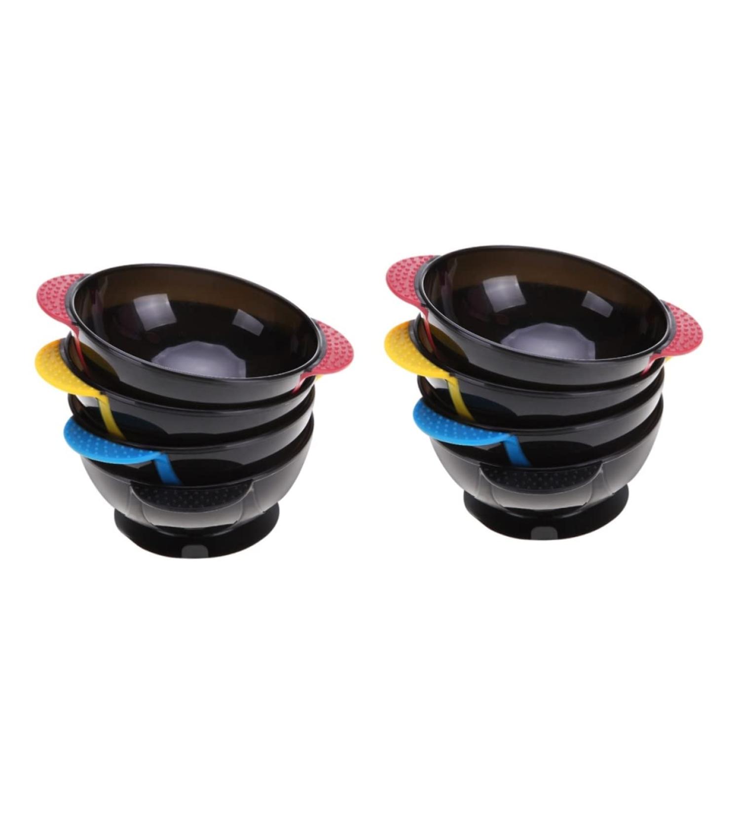 Beaupretty 8-Piece Salon Bleaching & Dyeing Kit - Professional Hairdressing Tools for Highlighting, Tinting & Coloring - Silicone Bowls with Suction Cups - Assorted Colors - 16.5x16.5cm - Buy Online on GoSupps.com