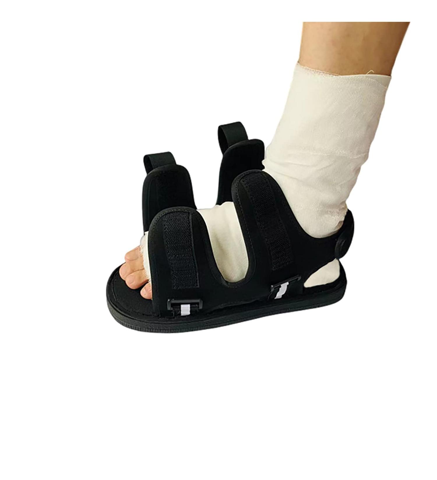 Post Op Shoe Walking Boot - Rehabilitation & Recovery for Foot Injuries Ankle Fractures Adjustable Strap Medium Size Fits Left/Right Foot - International Shipping Available - Buy Online on GoSupps.com