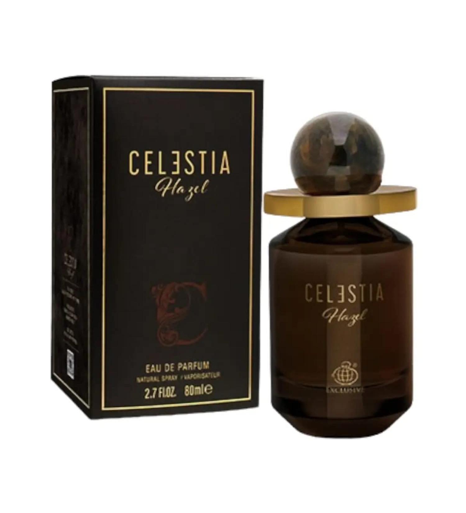 Fragrance World Celestia Hazel Perfume Edp 80ml Unisex perfume | Aromatic Signature Note Perfumes For Men & Women Exclusive I Luxury Niche Perfume Made in UAE