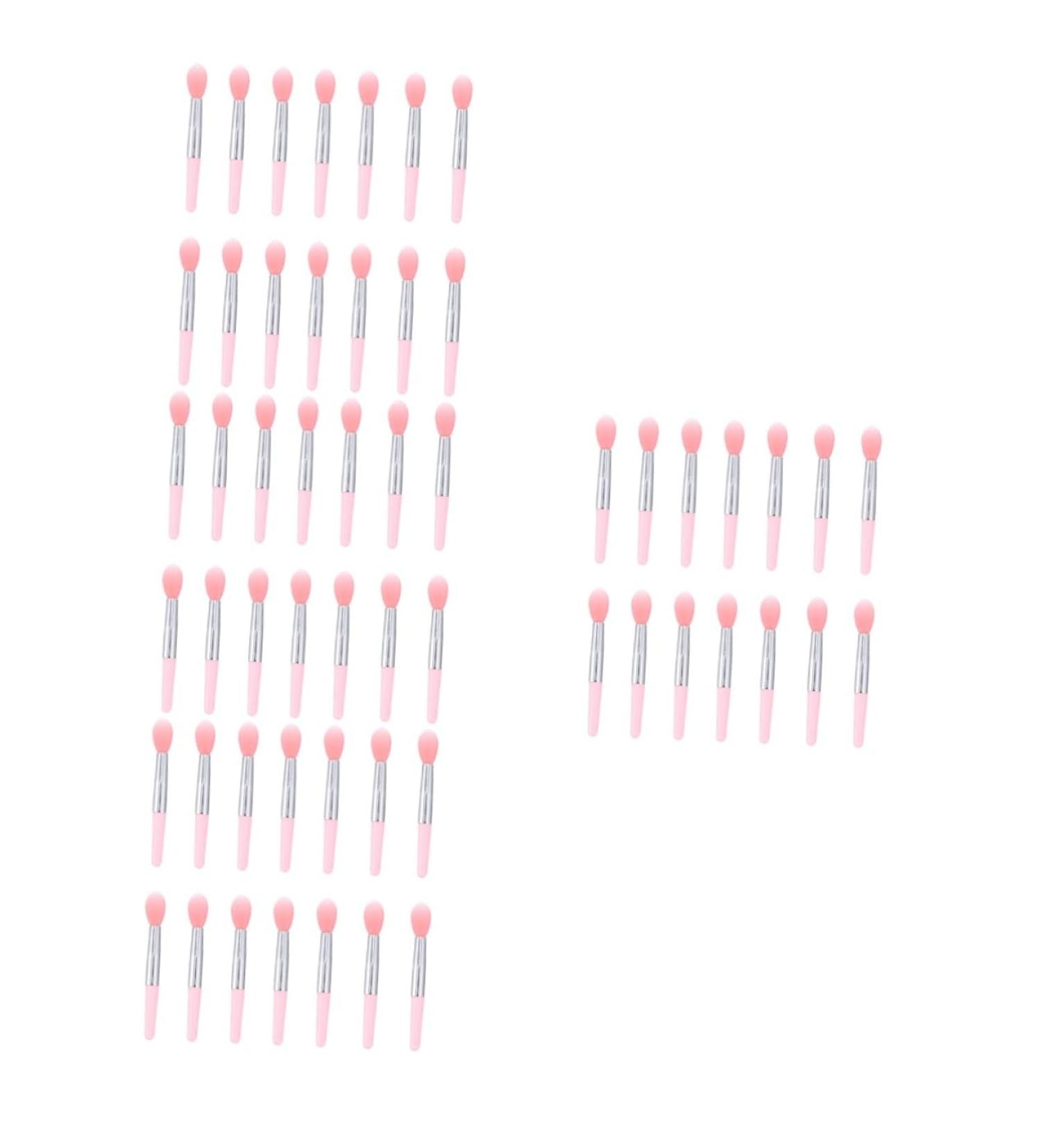 MAGICLULU 4 Sets Lip Gloss Brush Nose Remover Lip Applicator Wands Silicone Makeup Brush Eyeshadow Brush Lip Brush Mini Miss Cosmetic Lipstick Brush Pink - Buy Online on GoSupps.com