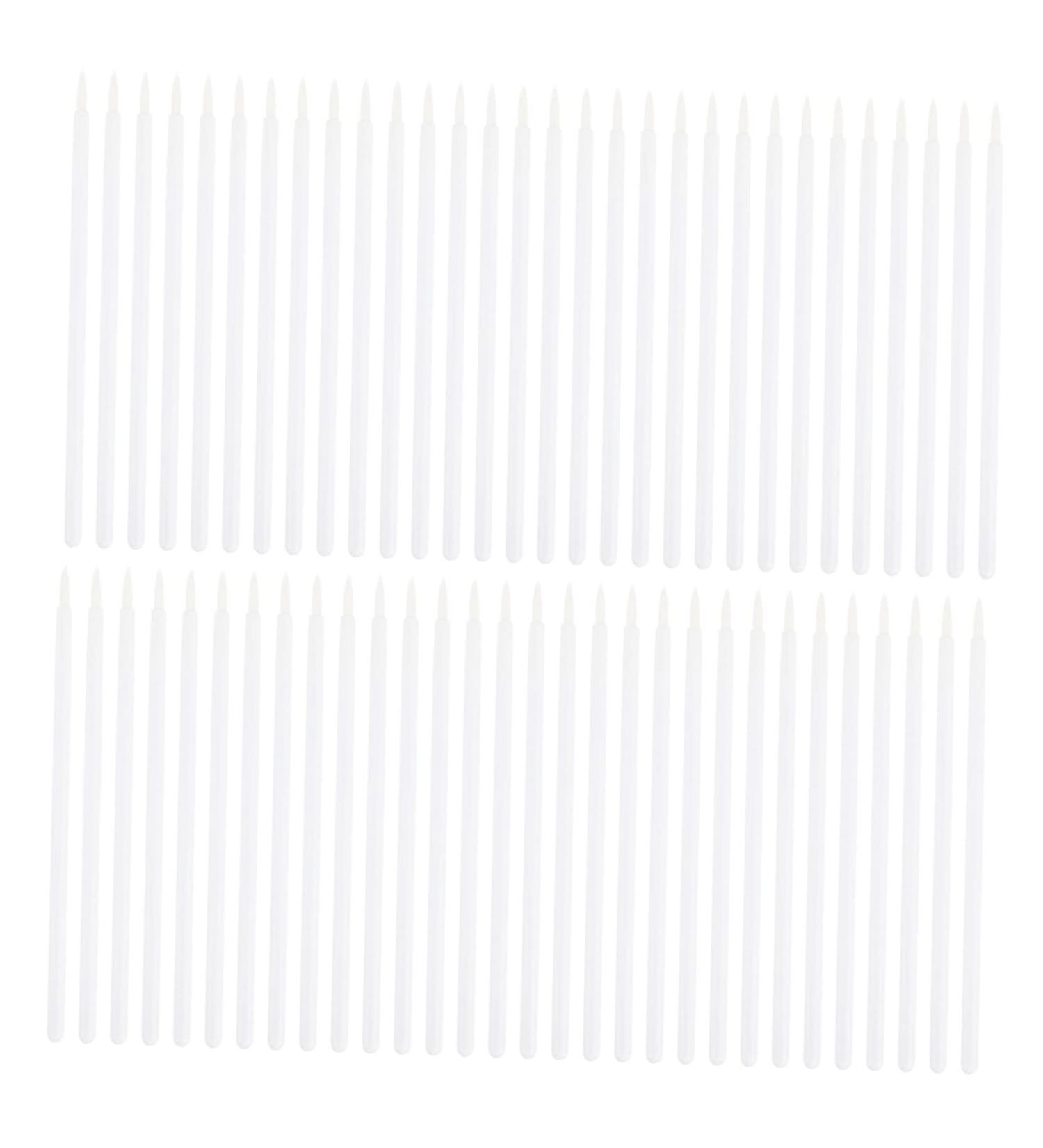 FOMIYES Cosmetic Eyeliner Brush 100pcs Disposable Eyeliner Brush Gel Liner Eyeliner Detail Makeup Makeup Eyeliner Wand Mini 9x6.5cm White - Buy Online on GoSupps.com