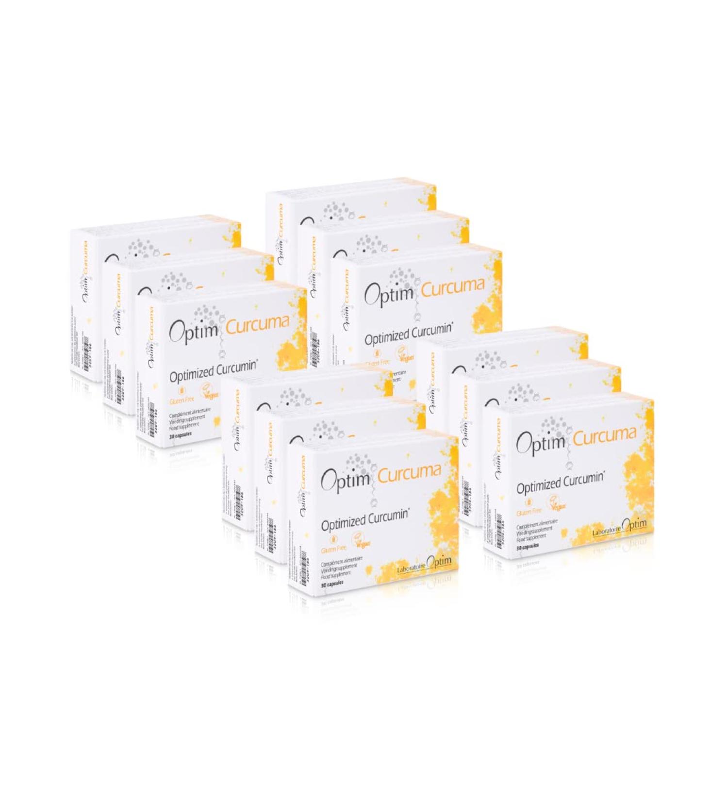 Pack of 12 x Optim Turmeric 30 caps - Buy Online on GoSupps.com