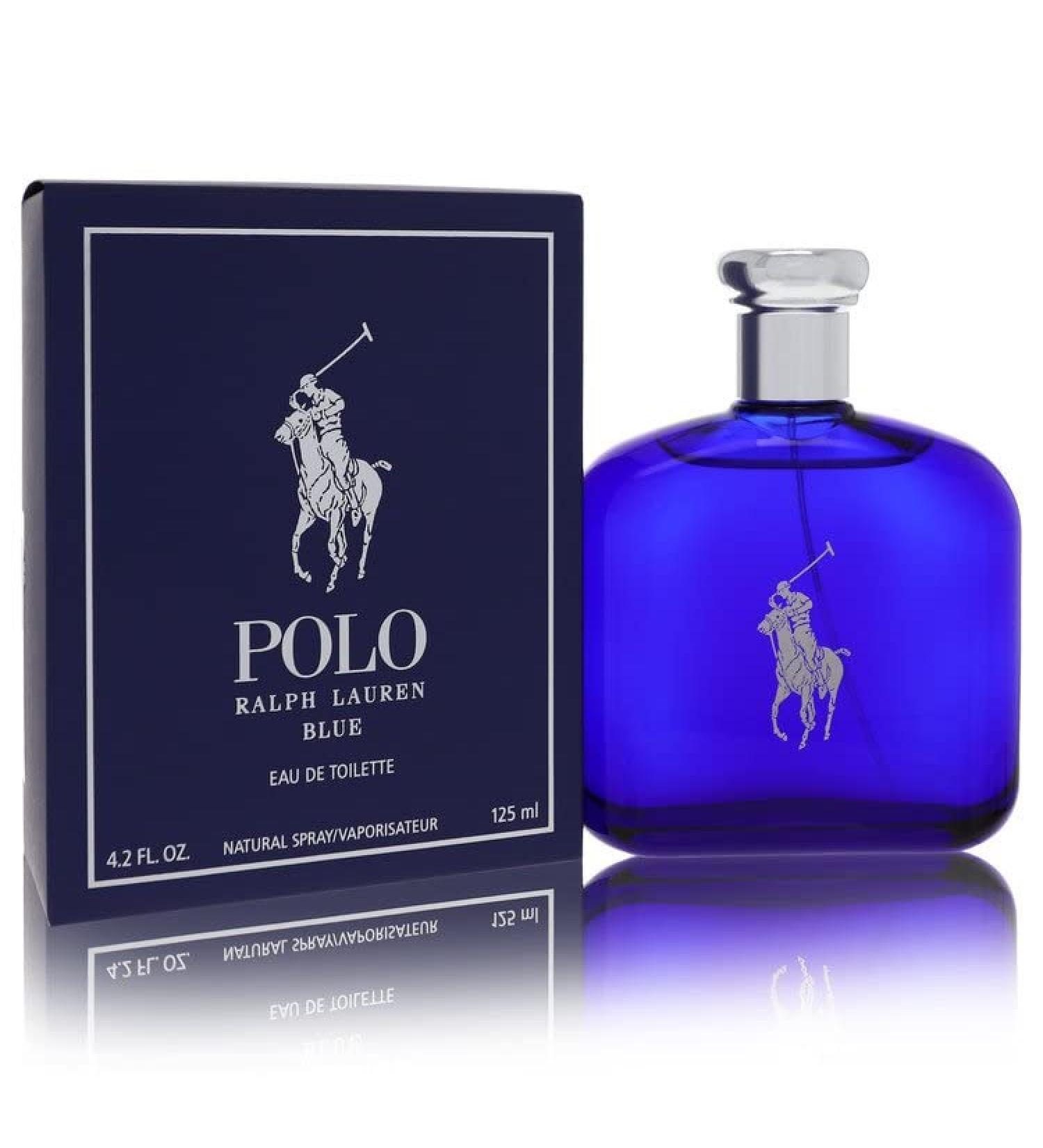 Polo Blue by Ralph Lauren for Men, Eau De Toilette Natural Spray, 4.2 Ounce - Buy Online on GoSupps.com