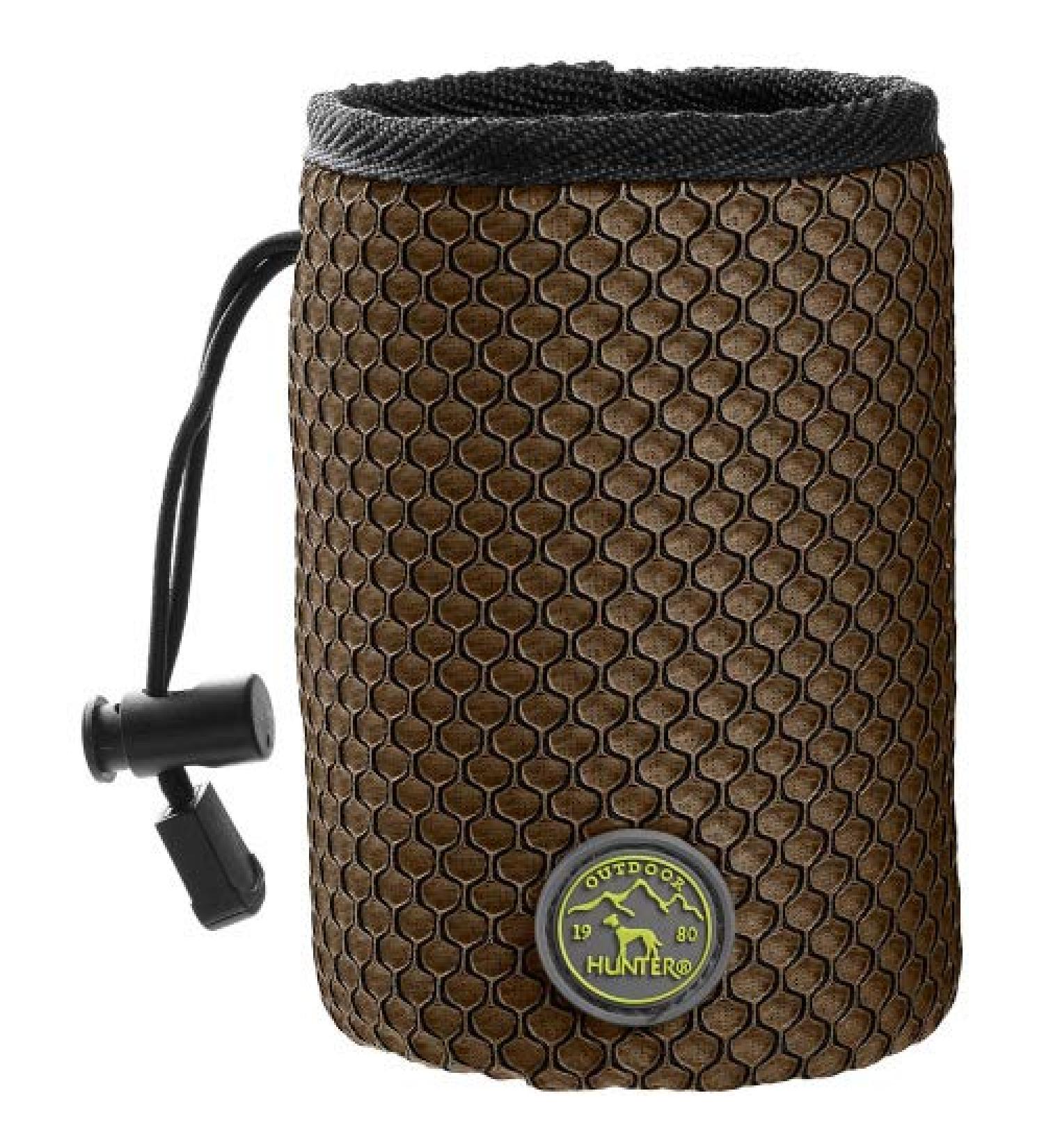 HUNTER Hilo Basic Treat Pouch - Bronze One-Size Brown | Premium Dog Training Accessory - International Shipping Available - Buy Online on GoSupps.com