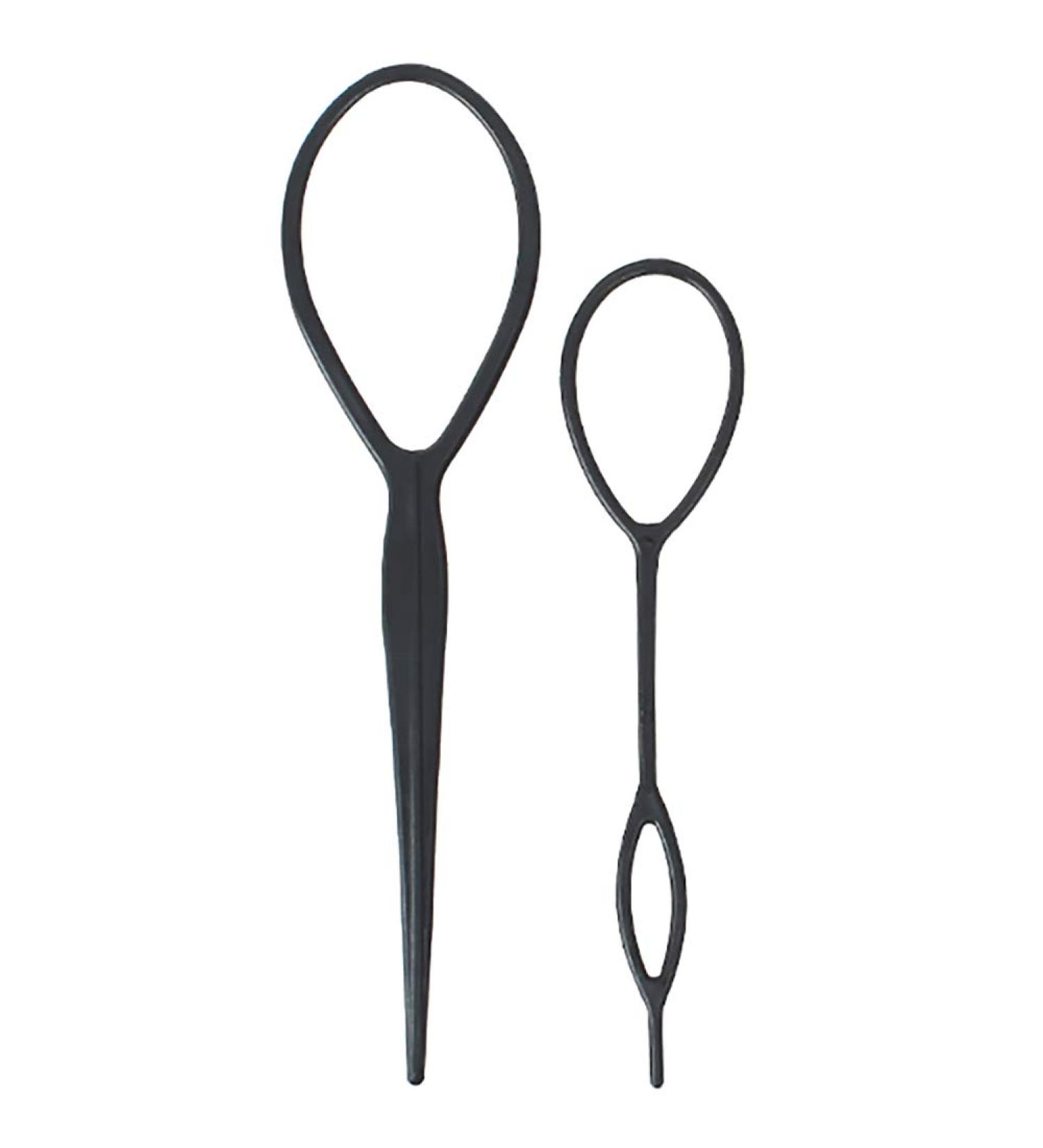 Premium Hairpin with Loop for Topsy Tail & Ponytail - 2 Pieces | International Shipping Available - Buy Online on GoSupps.com