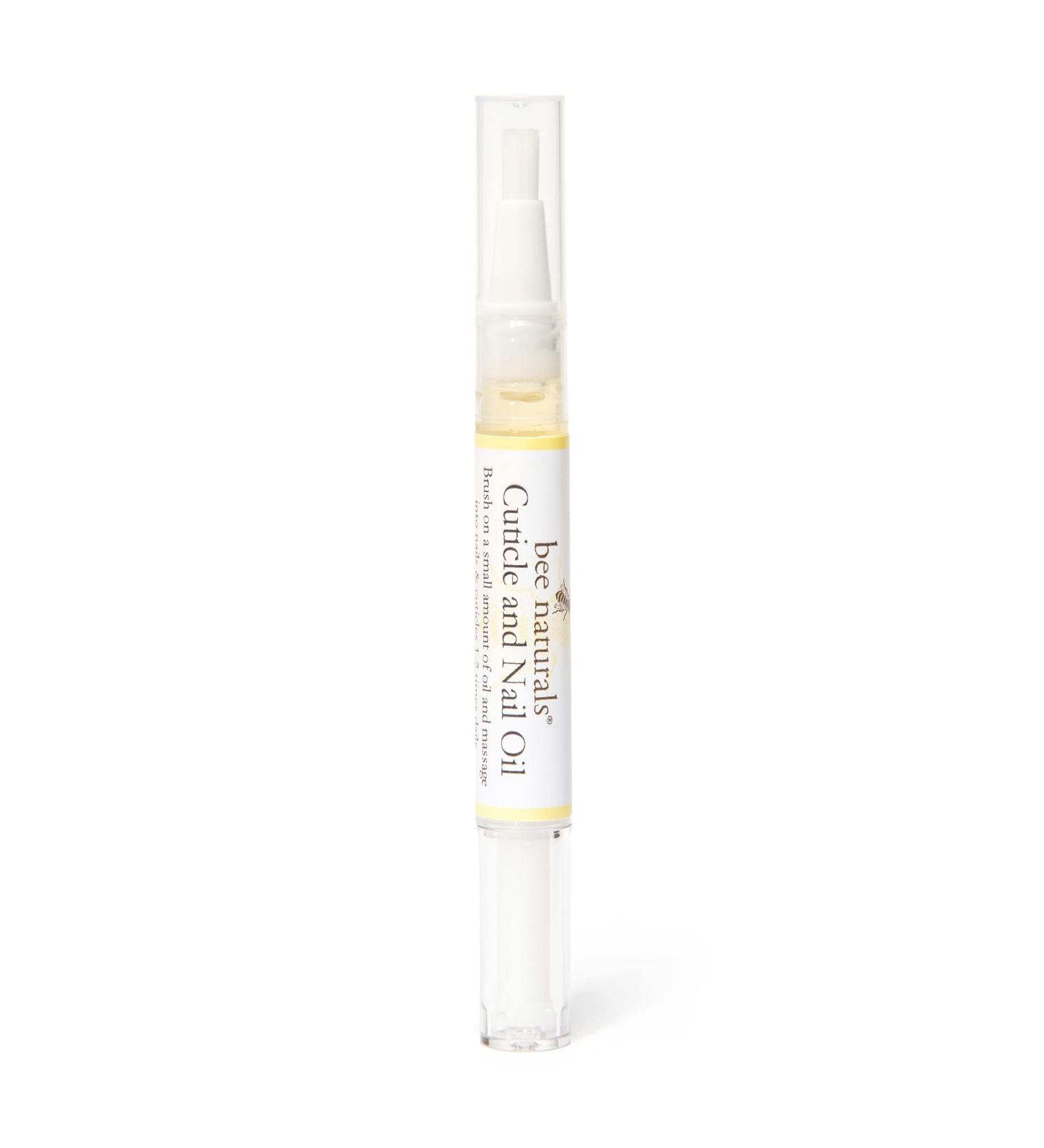Bee Naturals Nail and Cuticle Oil Pen - Repair Dry Cuticles, Splitting, and Hangnails - With Vitamin E and Lavender, Lemon, Tea Tree - Revitalizing and Softening Formula - Buy Online on GoSupps.com