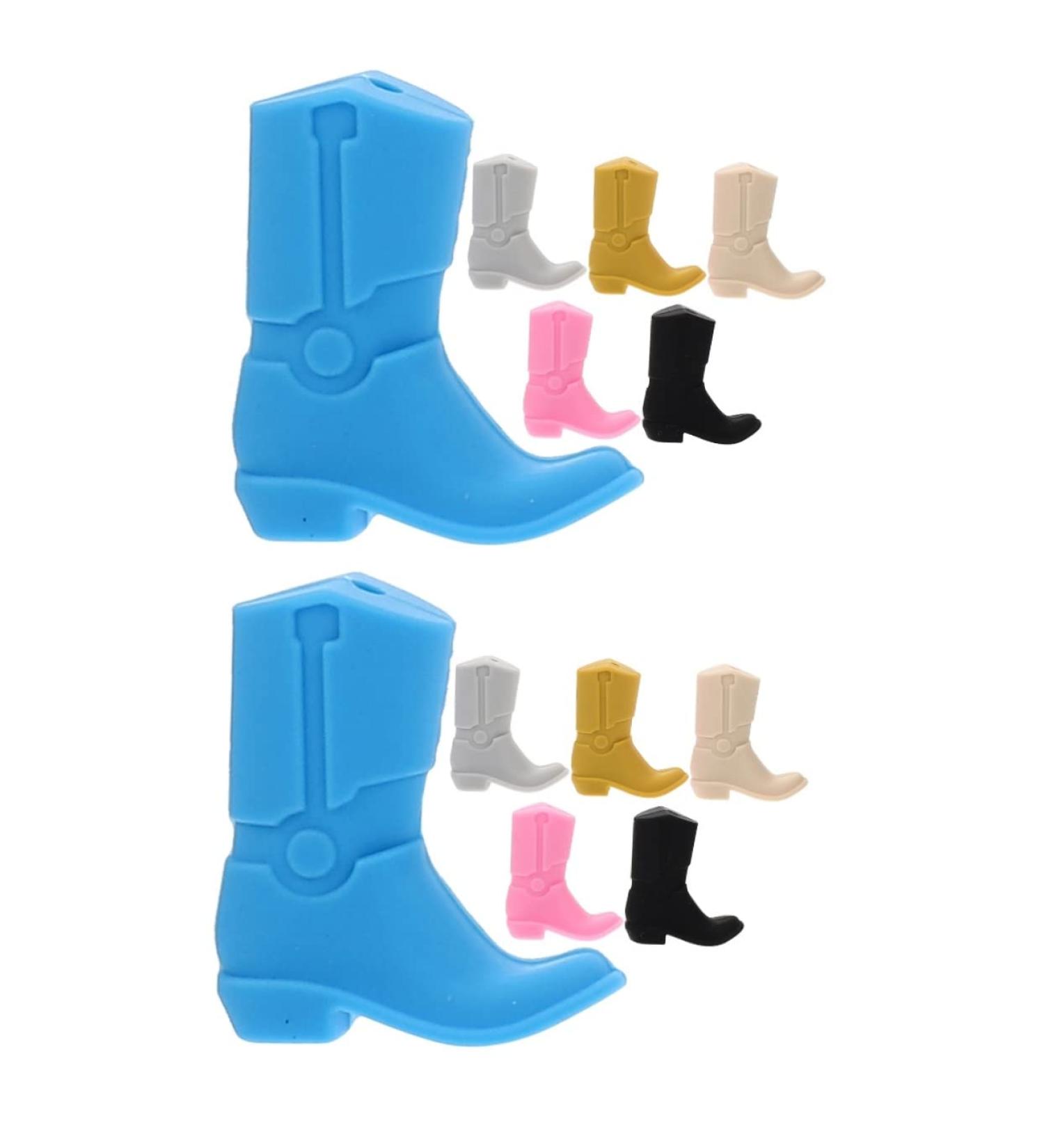 Healifty 12 Pcs DIY Silicone Teething Beads Set for Babies - Garland, Necklace, Spacer, Bracelet - Assorted Colors - 3x1.4x1cm - Bulk DIY Beads - Buy Online on GoSupps.com