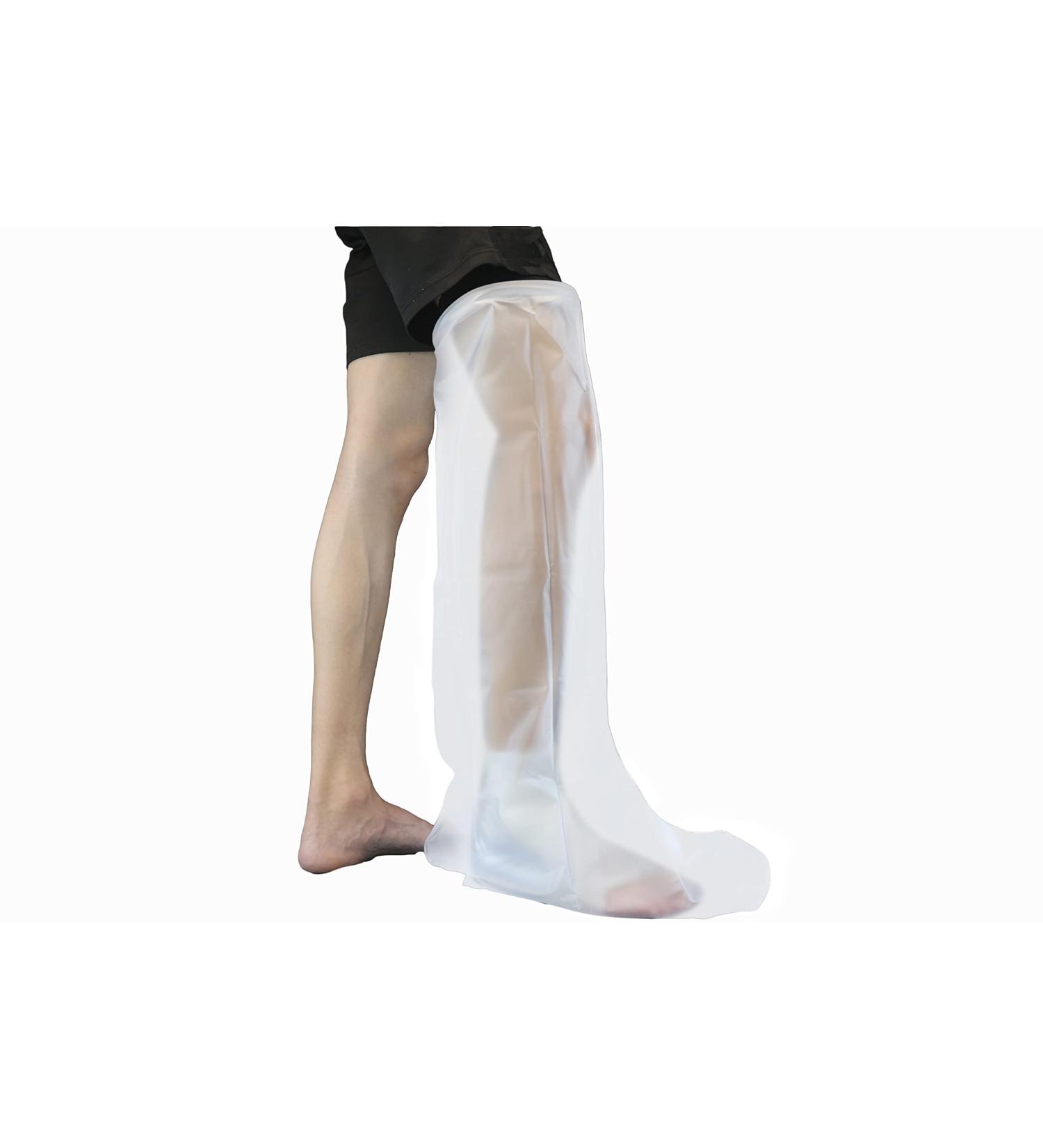 HKF Ho Ki Ho Waterproof Plastering Association for Adults | Full Leg Protection (78cm) - Keep Wounds Dry While Bathing - Buy Online on GoSupps.com