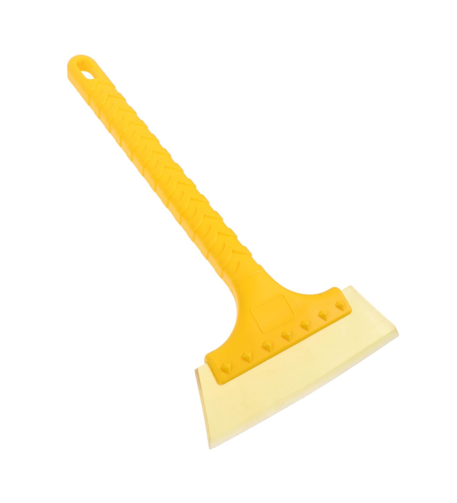 FRCOLOR Yellow Ice Scraper & Snow Remover for Cars - Windshield Deicer & Snow Shovel - 34x16x1.5CM - Buy Online on GoSupps.com