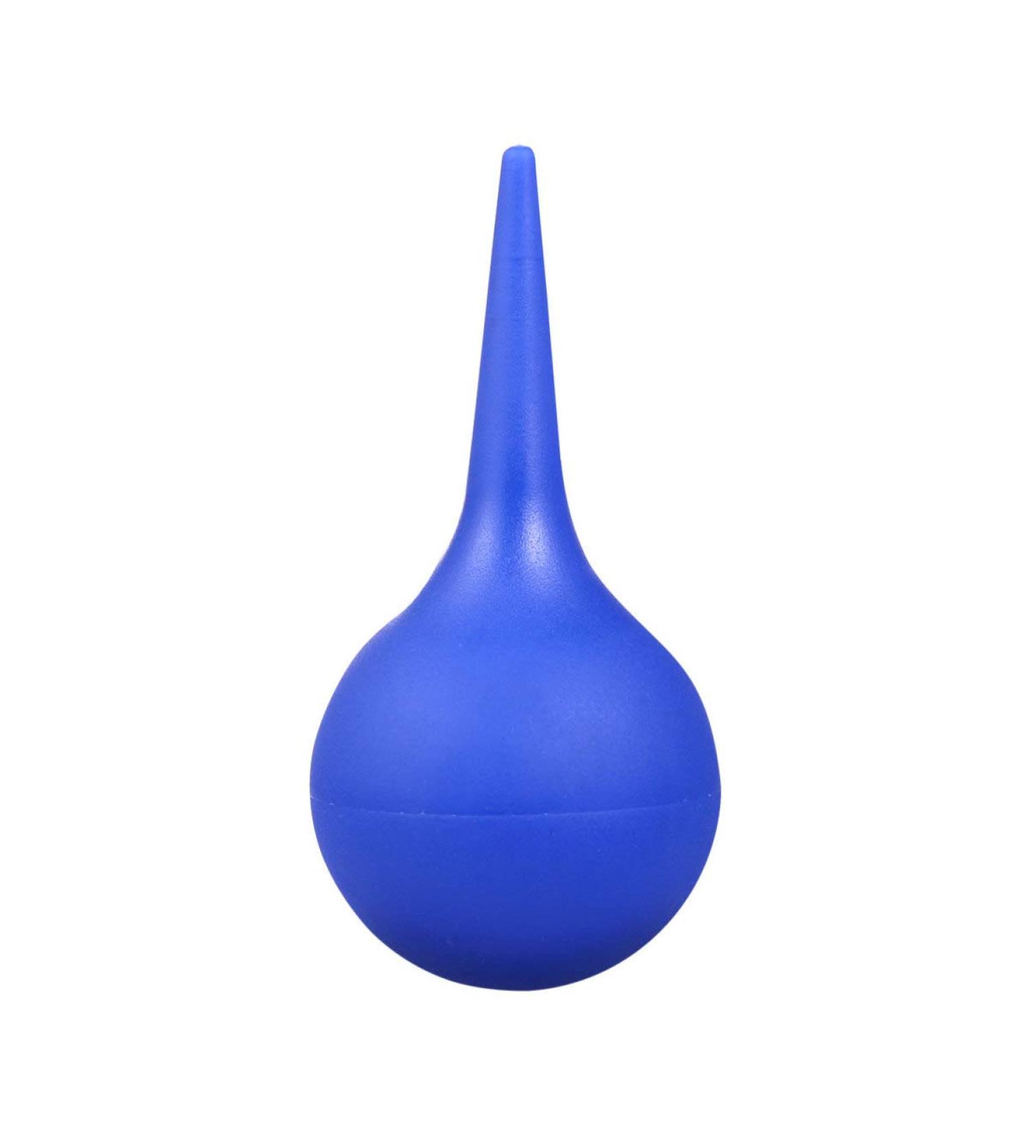 EXCEART 75ml Ear Syringe Bulb - Rubber Earwax Remover & Squeeze Ball for Home & Laboratory (Blue) - Buy Online on GoSupps.com
