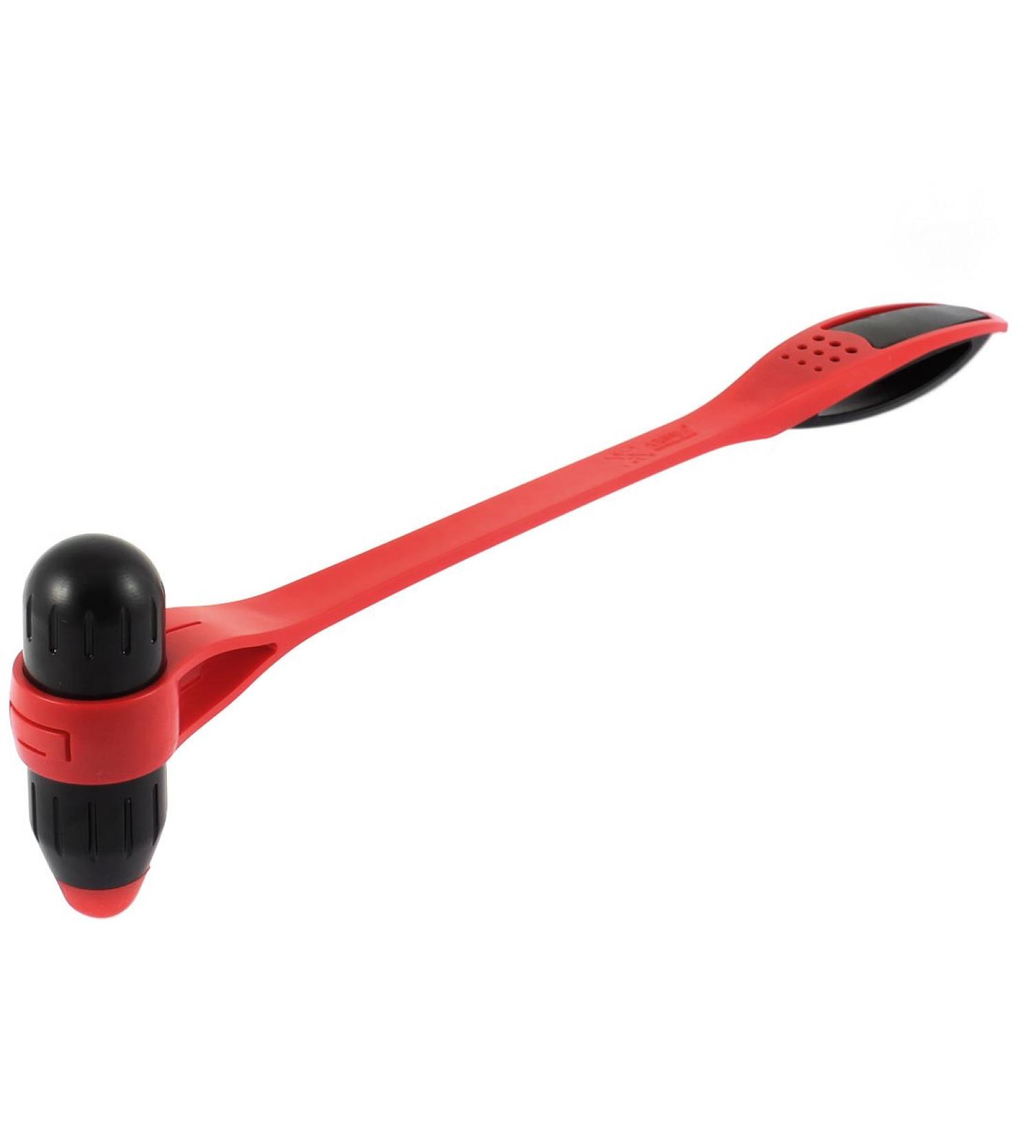 Ruilogod Body Stress Storage Massage Hammer - 32 cm Length - Red & Black | International Shipping Available - Buy Online on GoSupps.com