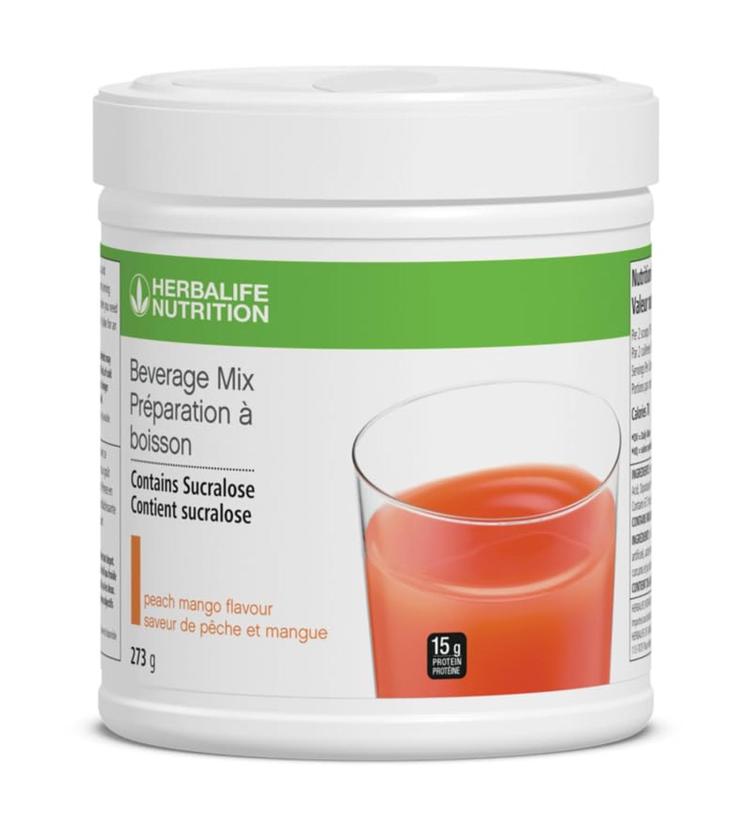 Beverage Mix (273G Peach Mango) Peach Mango 273 g (Pack of 1) - Buy Online on GoSupps.com