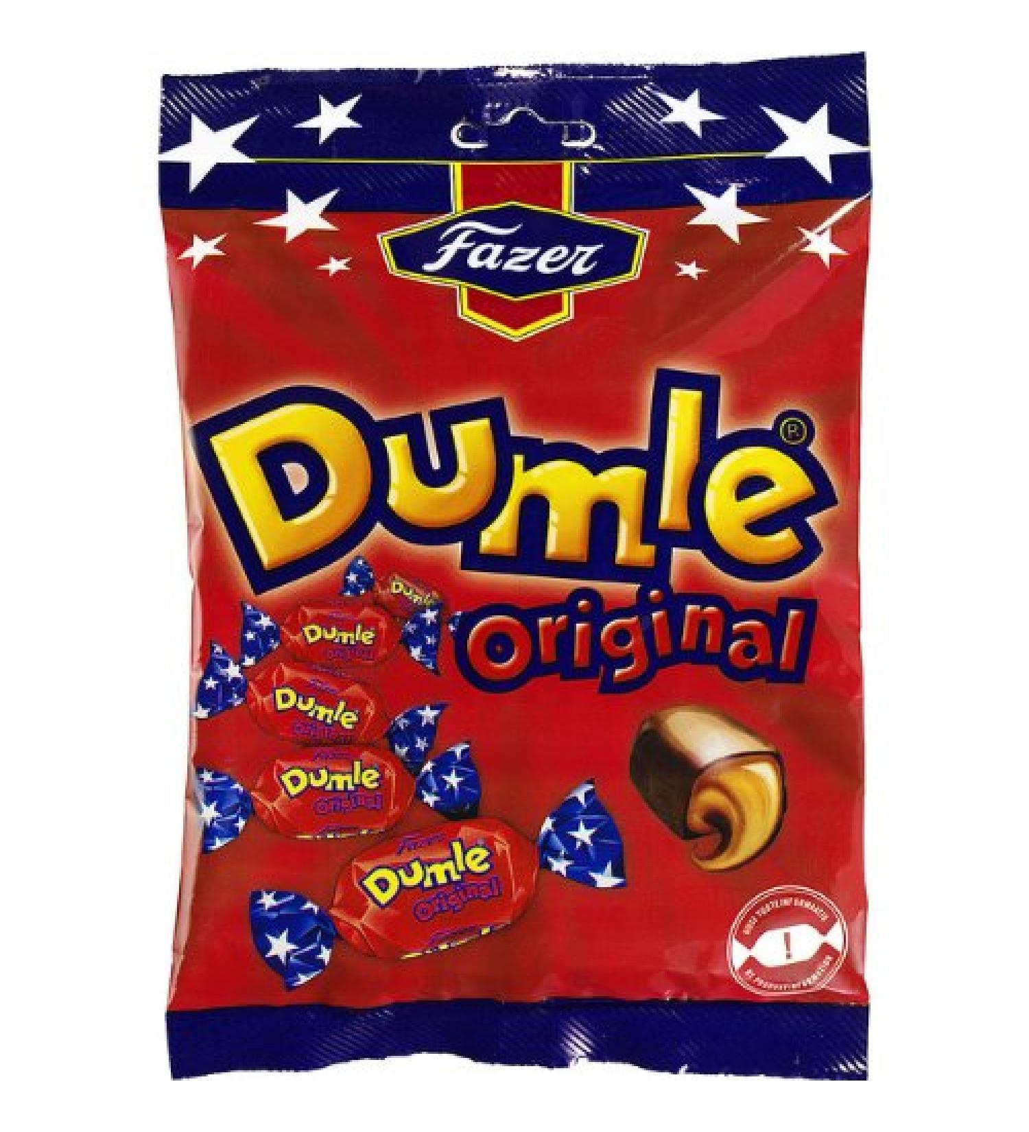 Sweet 10 Fazer Dumle Original Caramel doux au chocolat au lait 4 x 220 g