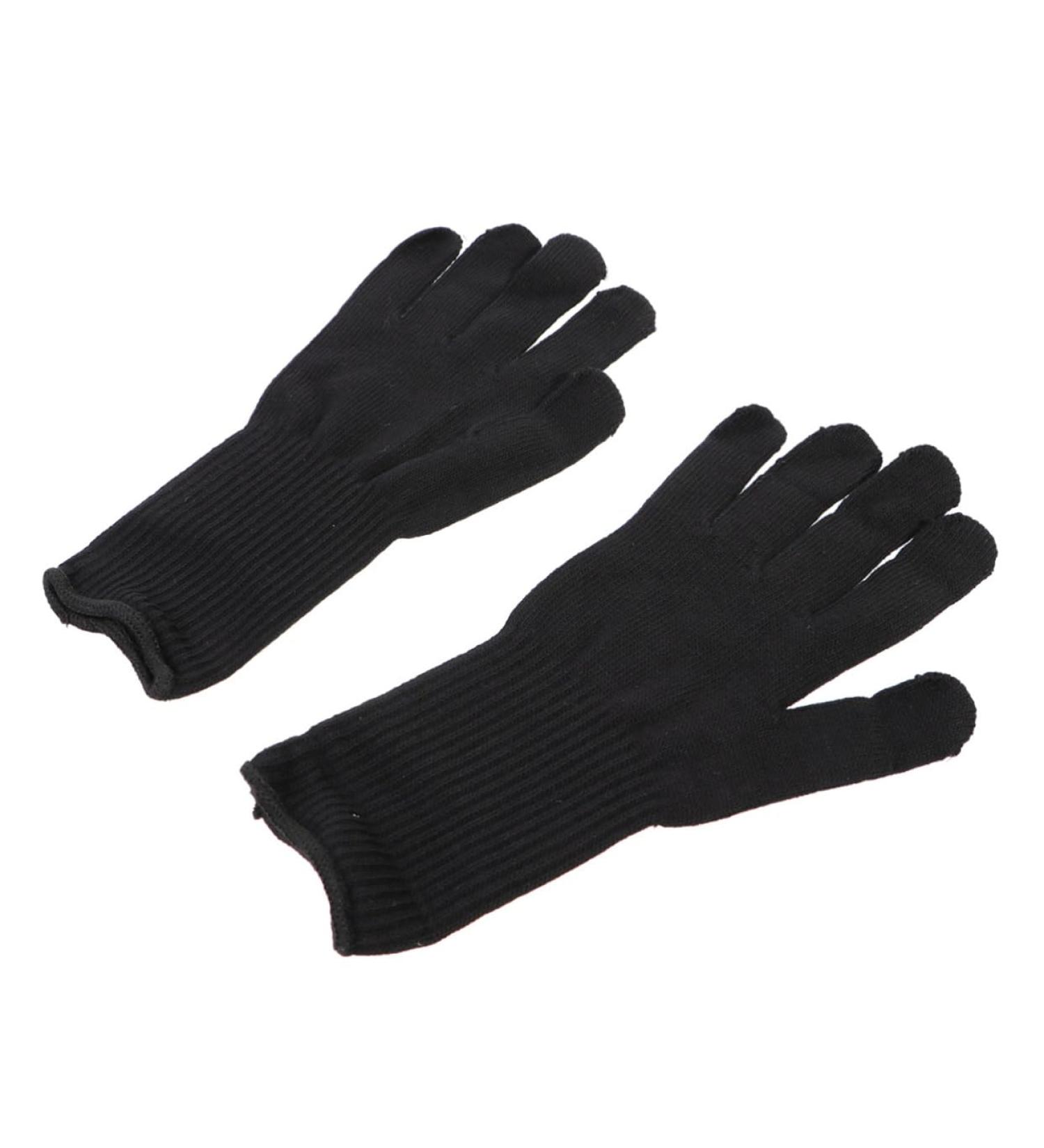 2 Pairs Heat Resistant Hair Straightener & Curler Gloves - Perfect for Safe Styling - Buy Online on GoSupps.com