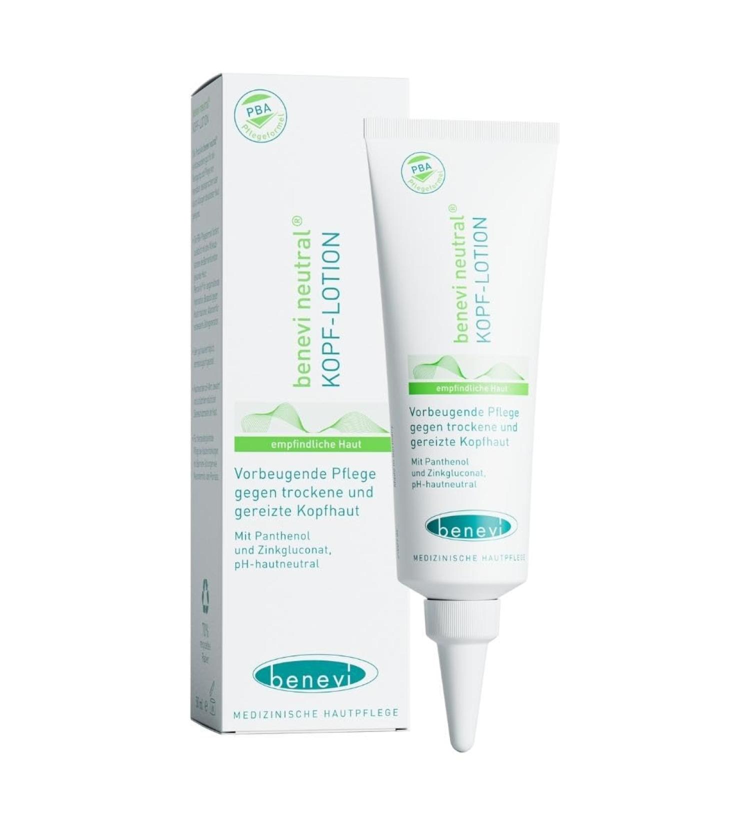 Benevi Neutral Head Lotion 50ml - Moisturizing Care for Dry Itchy Flaky Scalp | International Shipping Available - Buy Online on GoSupps.com