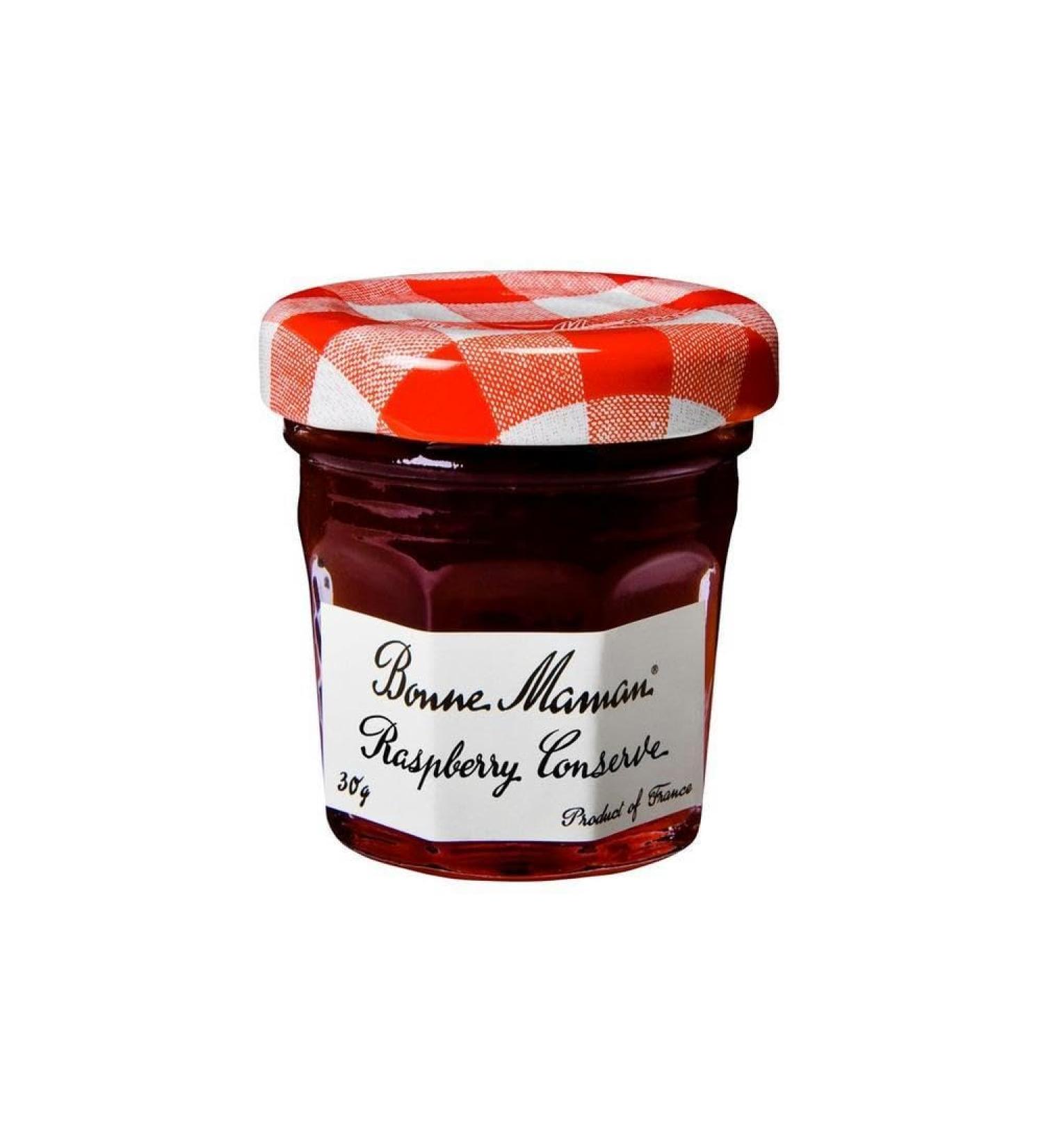 Bonne Maman Raspberry Conserve 30g - Box of 60 - Buy Online on GoSupps.com