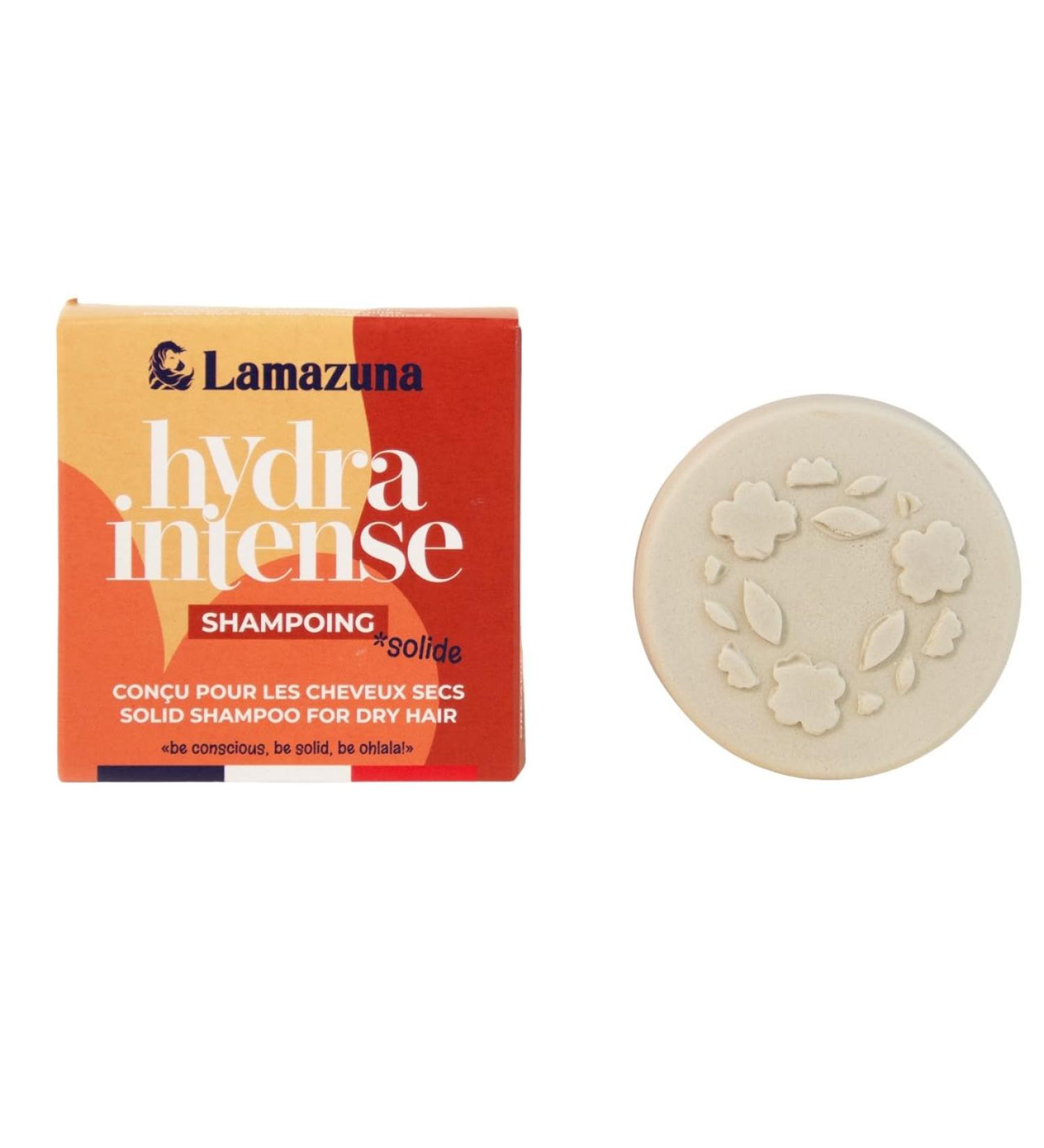 Lamazuna Solid Shampoo for Dry Hair - Natural, Organic & Vegan - Virgin Coconut Oil