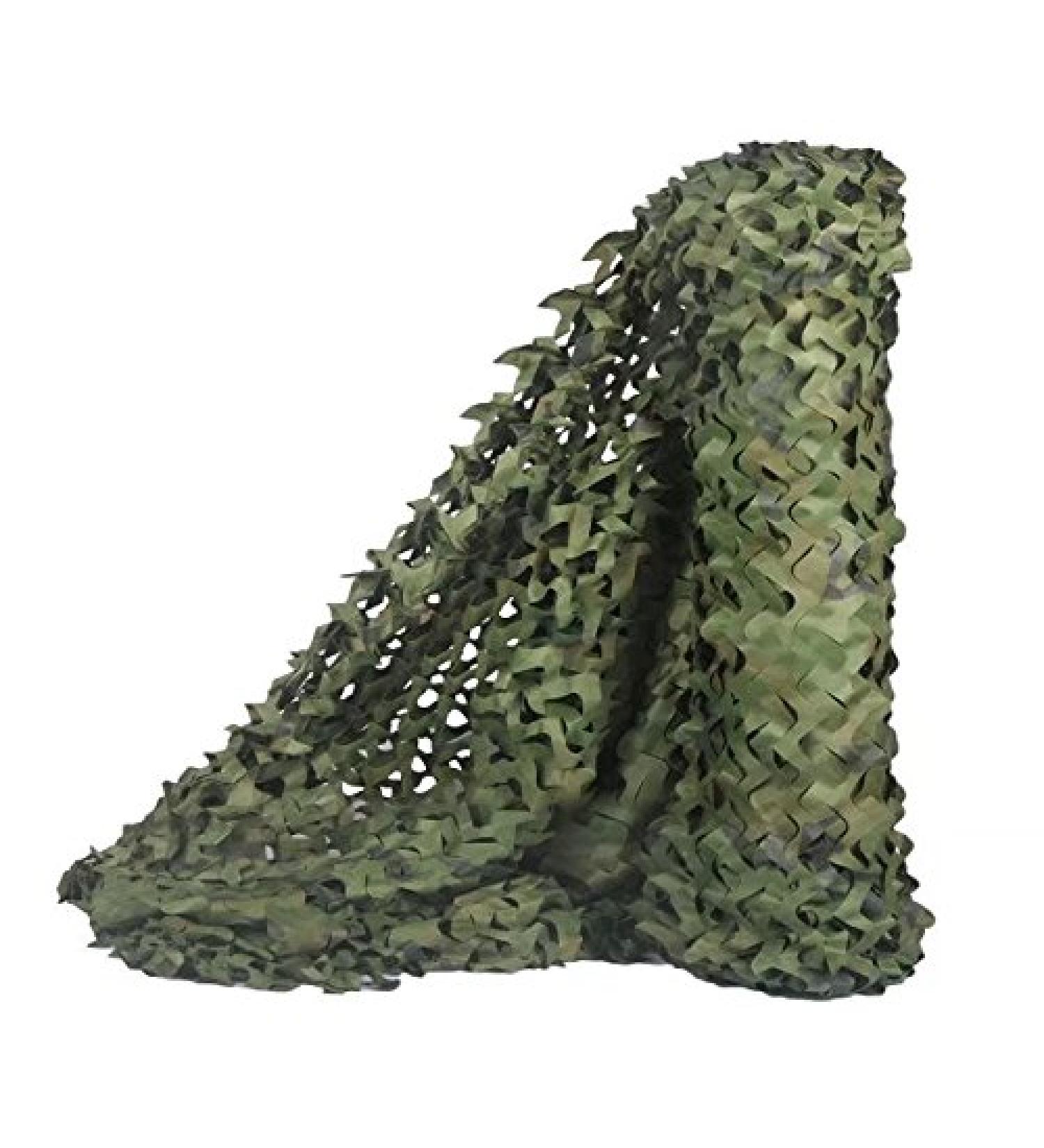 SUNGAIT Camo Netting for Hunting and Military Decoration - 1.5Mx2M (4.9ftx6.6ft) - Woodland Camouflage Net Roll - Buy Online on GoSupps.com