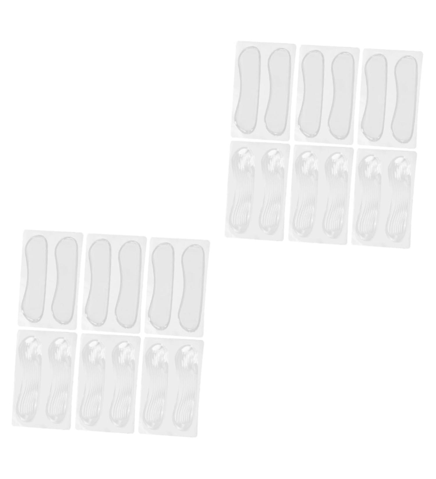 Buy NOLITOY 12 Pairs High Heel Cushion Grips - Invisible Insoles & Foot Massager for Ultimate Comfort | Perfect for All High Heels - Buy Online on GoSupps.com