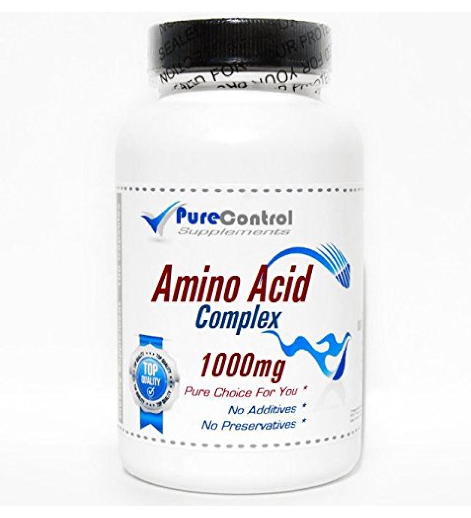 Amino Acid 1000mg Complex // 100 Capsules // Pure // by PureControl Supplements